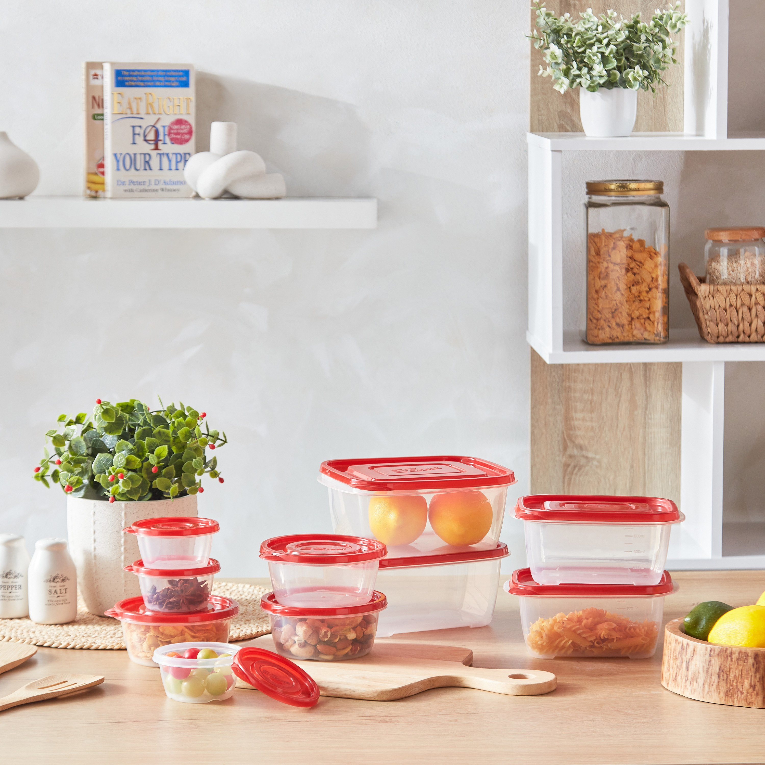 طقم حاويات مستديرة إيزي لوك-3 قطع من لوك آند لوك - 350 مل-hbxhomeware-hbxkitchen-image-5
