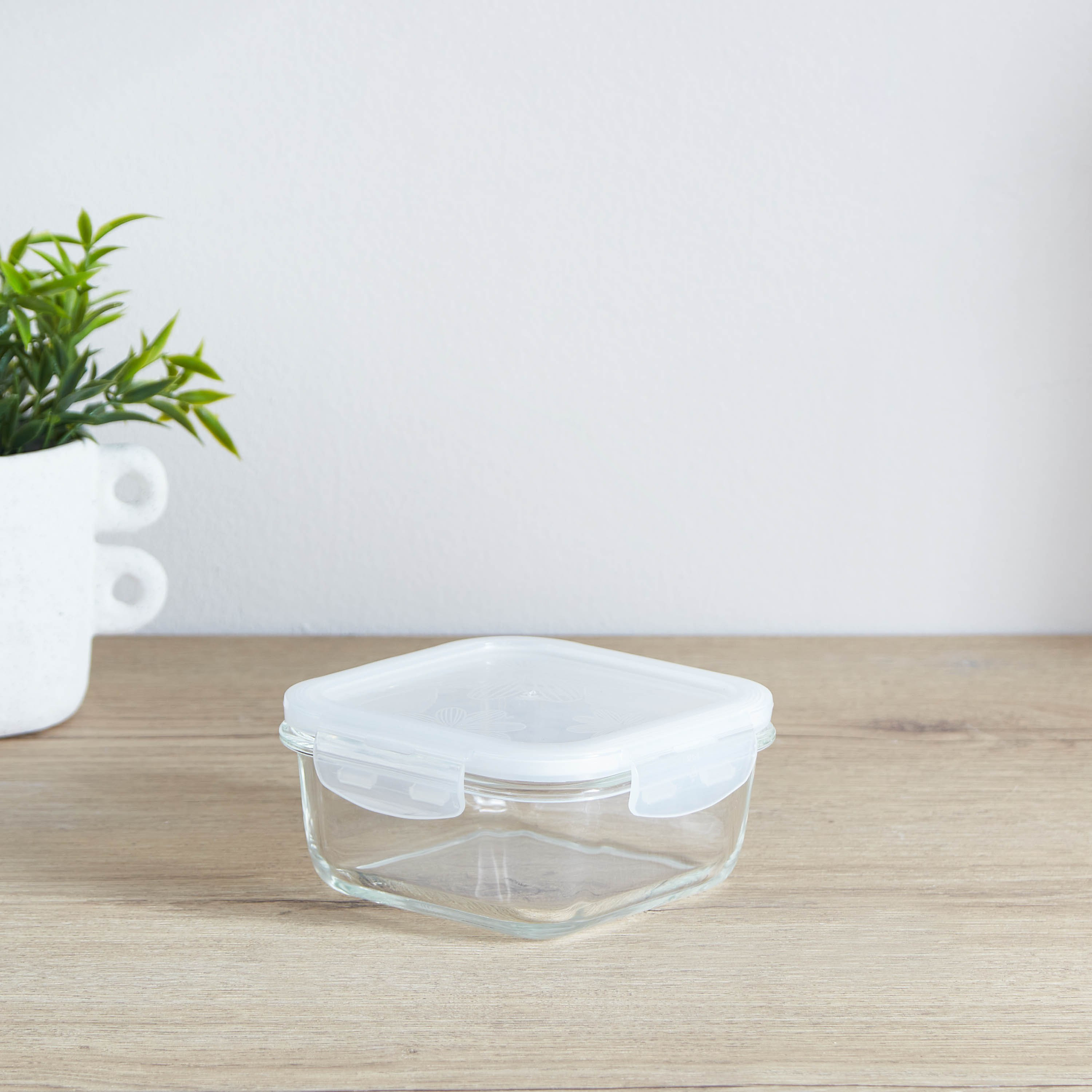 حاوية طعام زجاج مربعة للفرن بغطاء من لوك آند لوك - 540 مل-hbxhomeware-hbxkitchen-image-2