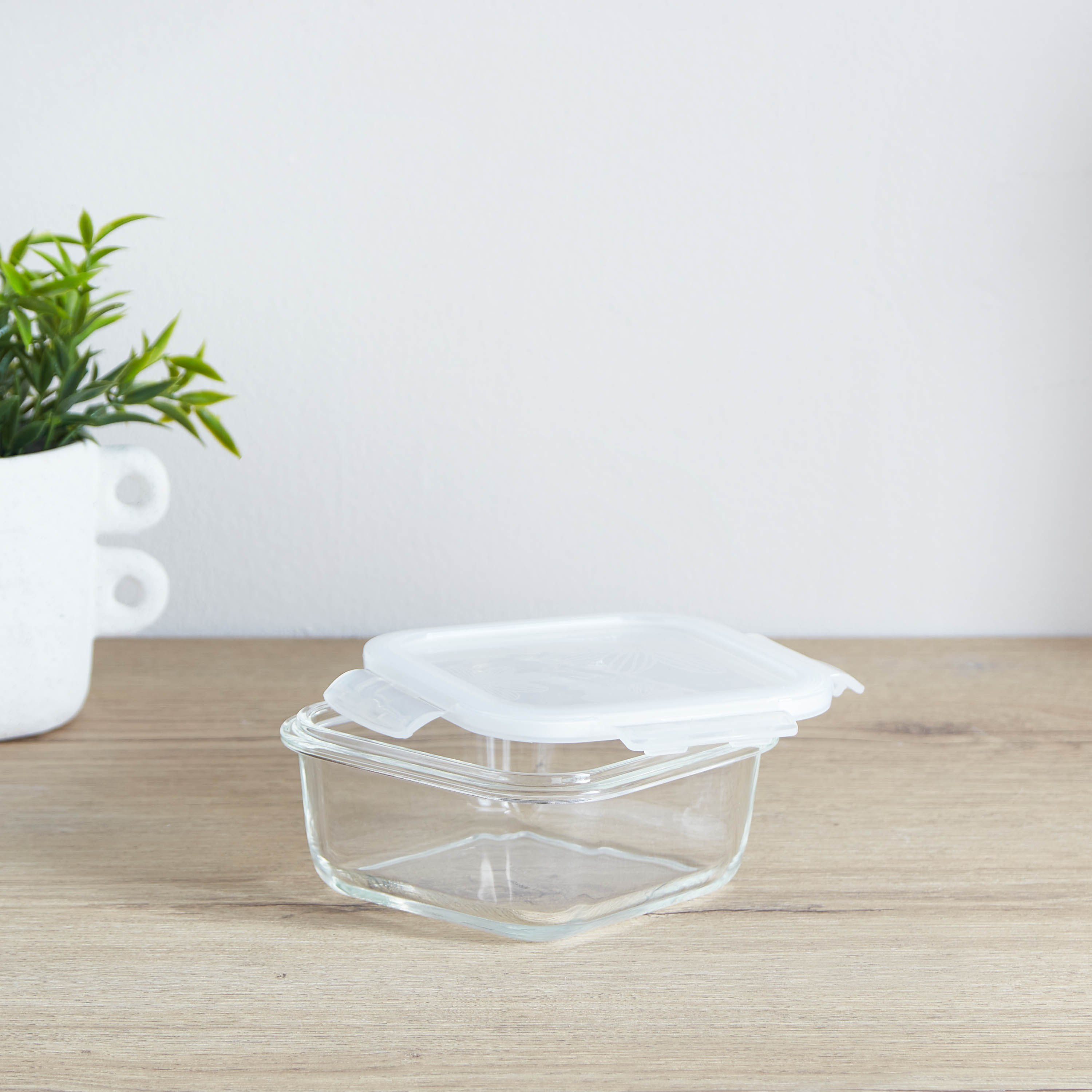 حاوية طعام زجاج مربعة للفرن بغطاء من لوك آند لوك - 540 مل-hbxhomeware-hbxkitchen-image-3