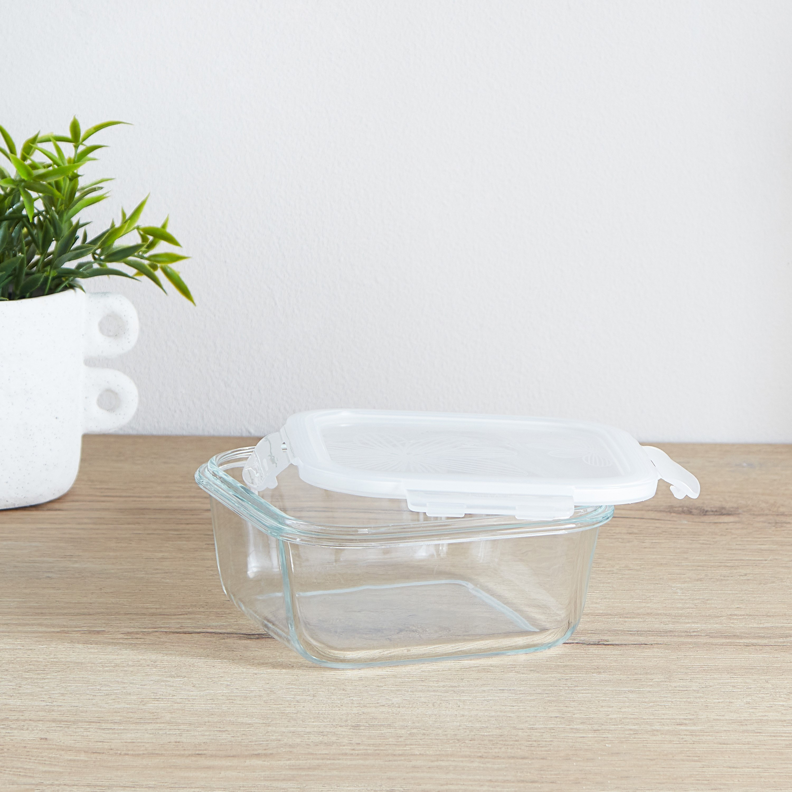 Lock & Lock Rectangular Oven Glass Container with Lid - 380 ml-hbxhomeware-hbxkitchen-image-3