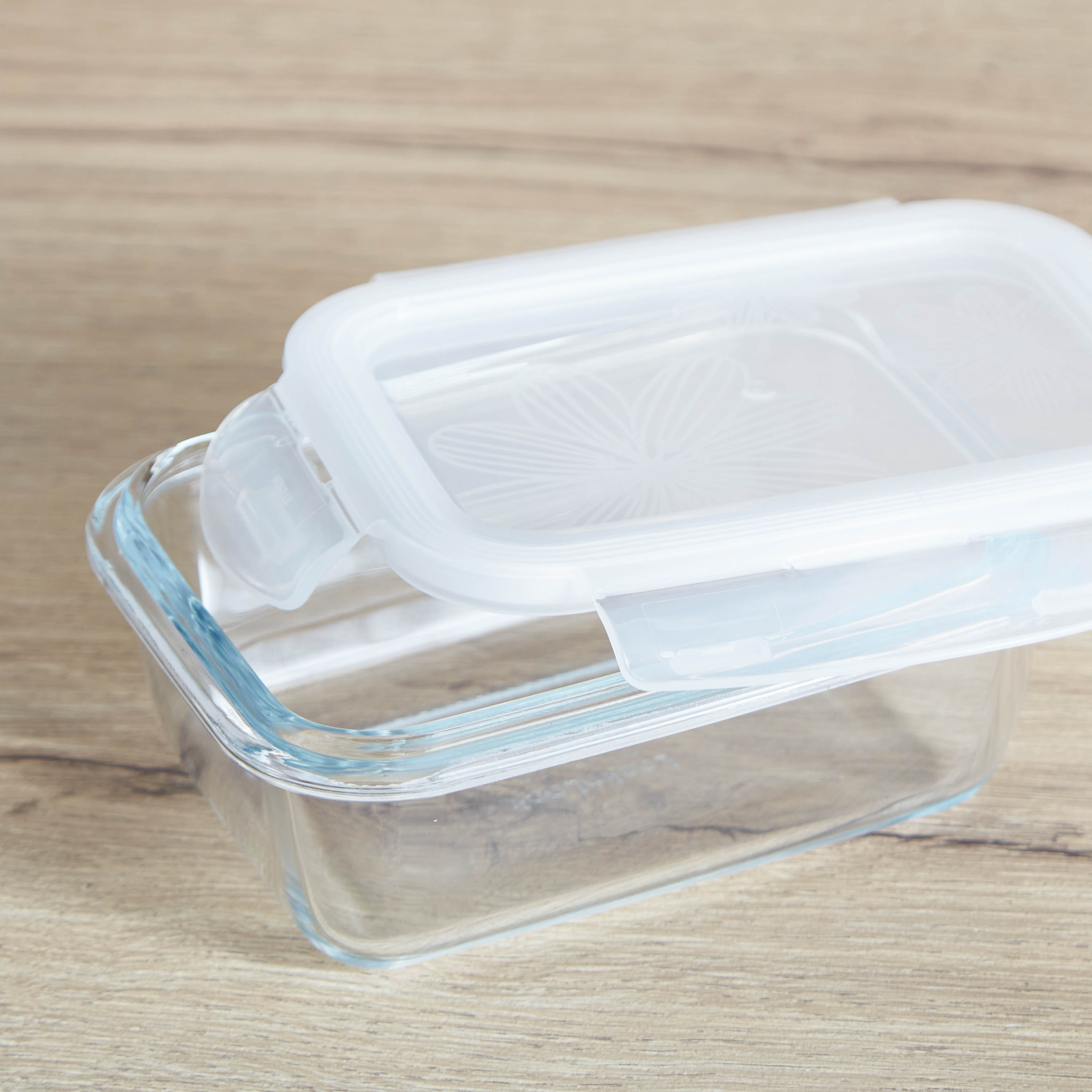 Lock & Lock Oven Glass Rectangle Food Container with Lid - 430 ml-hbxhomeware-hbxkitchen-image-4