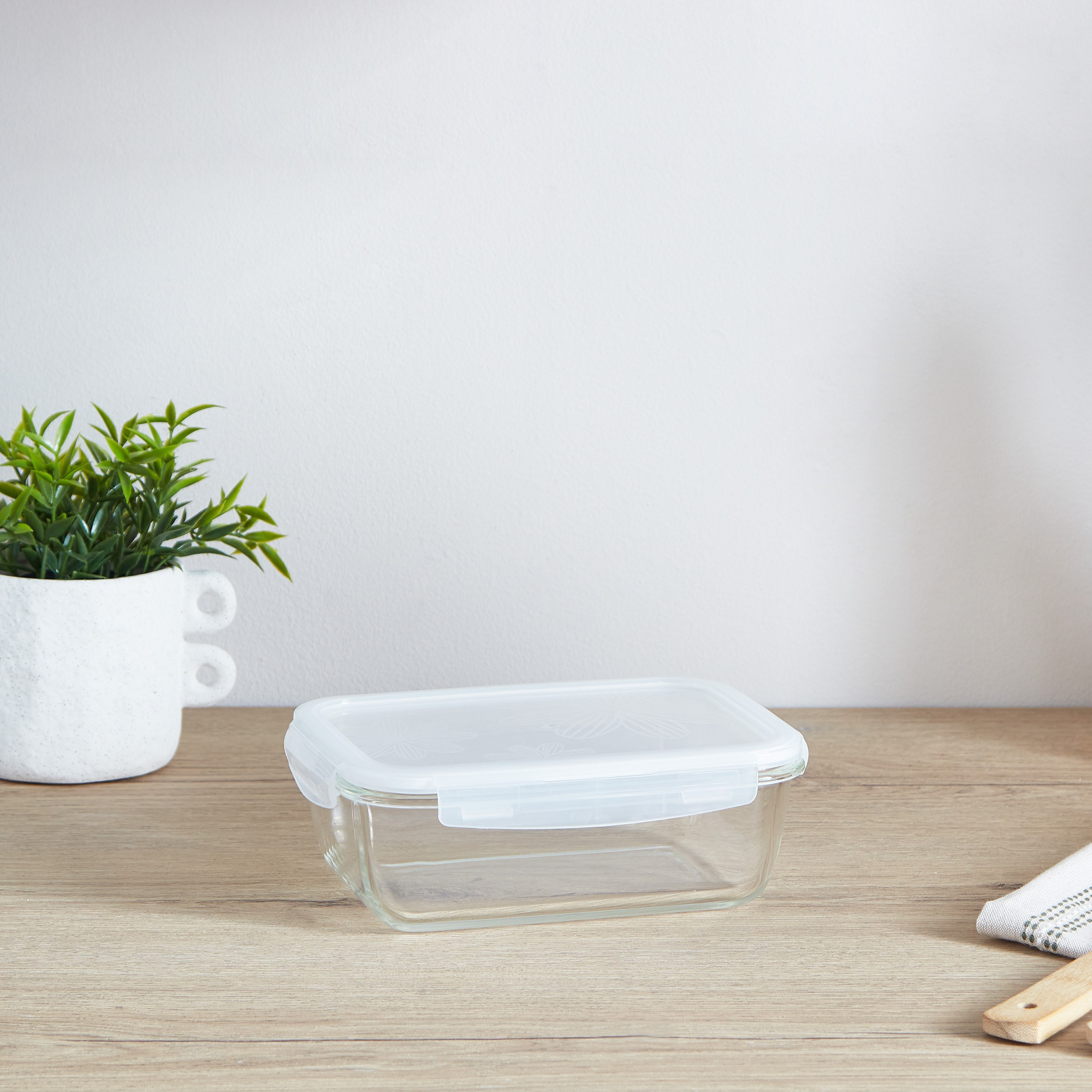 حاوية فرن زجاج مستطيلة مع غطاء من لوك أند لوك - 1.35 لتر-hbxhomeware-hbxkitchen-image-2