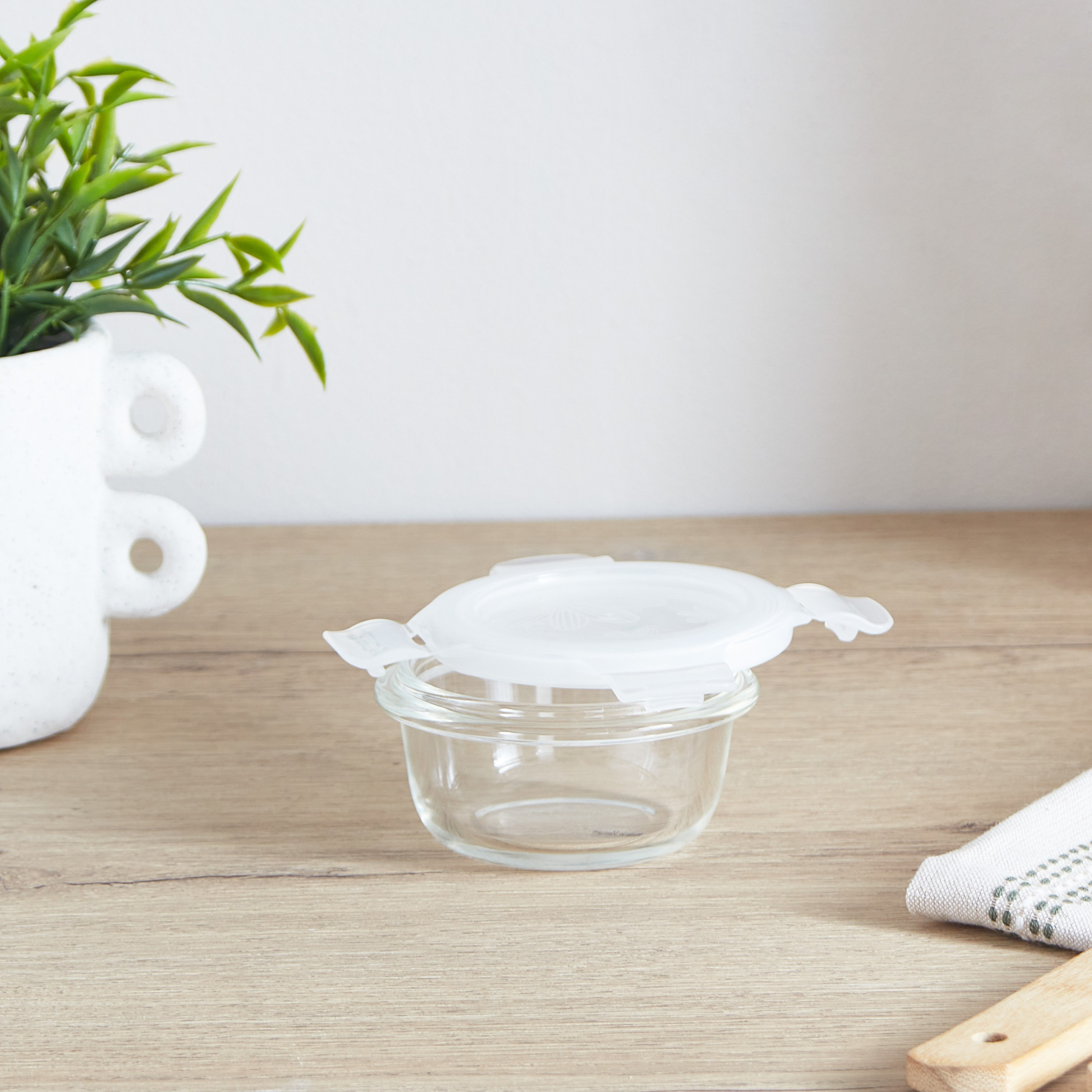 حاوية فرن زجاج مستديرة مع غطاء من لوك آند لوك - 140 مل-hbxhomeware-hbxkitchen-image-3