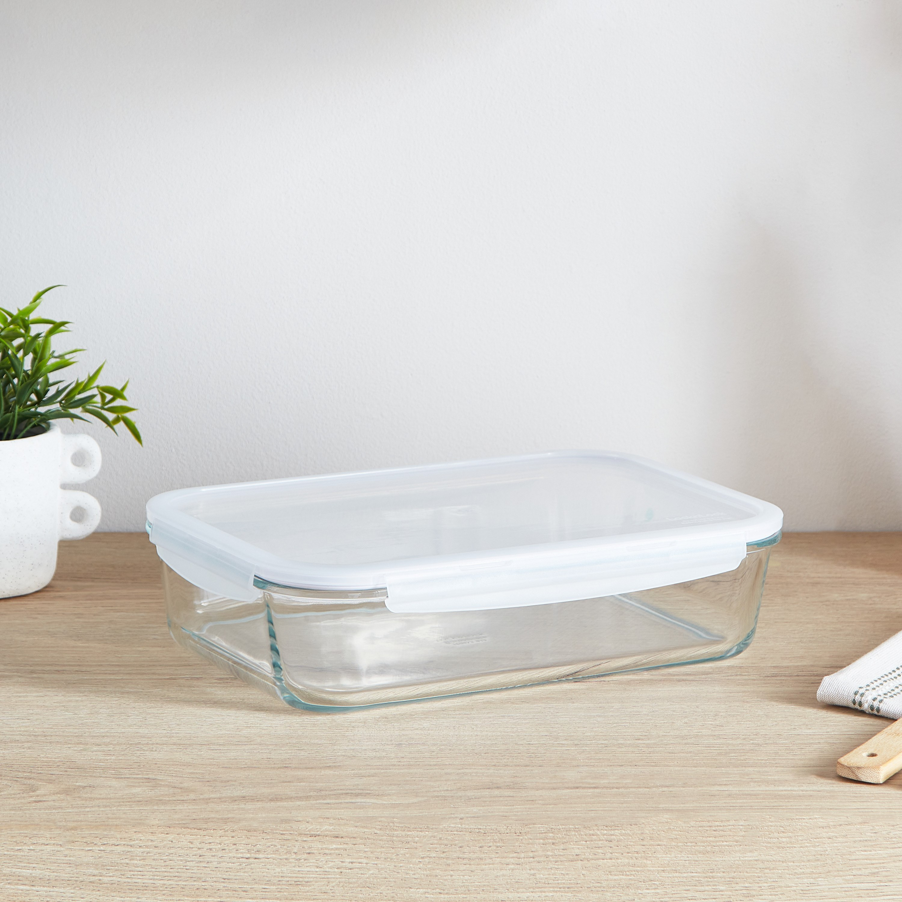 صحن فرن زجاجي مستطيل مع غطاء من لوك أند لوك - 3.6 لتر-hbxhomeware-hbxkitchen-image-2