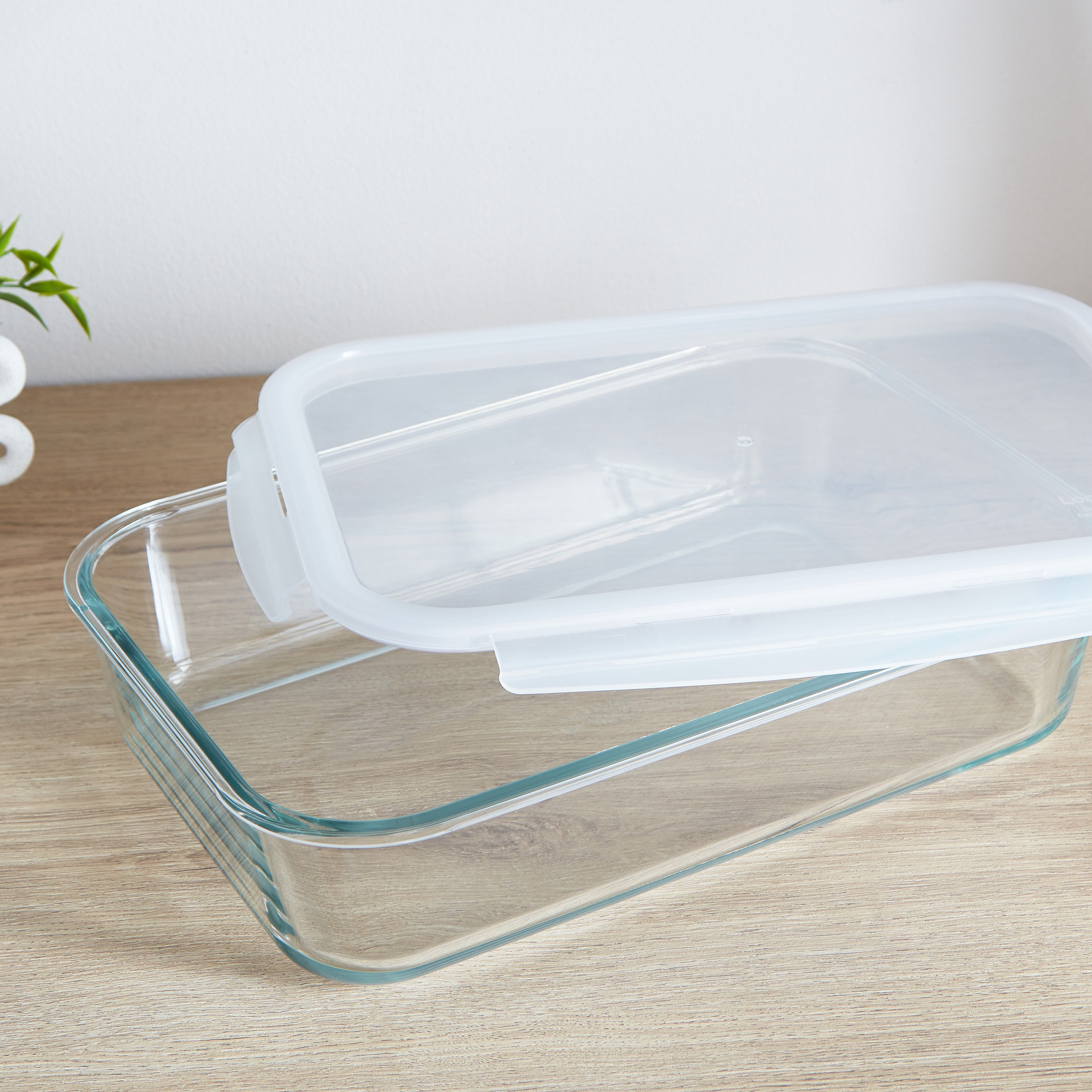 صحن فرن زجاجي مستطيل مع غطاء من لوك أند لوك - 3.6 لتر-hbxhomeware-hbxkitchen-image-4