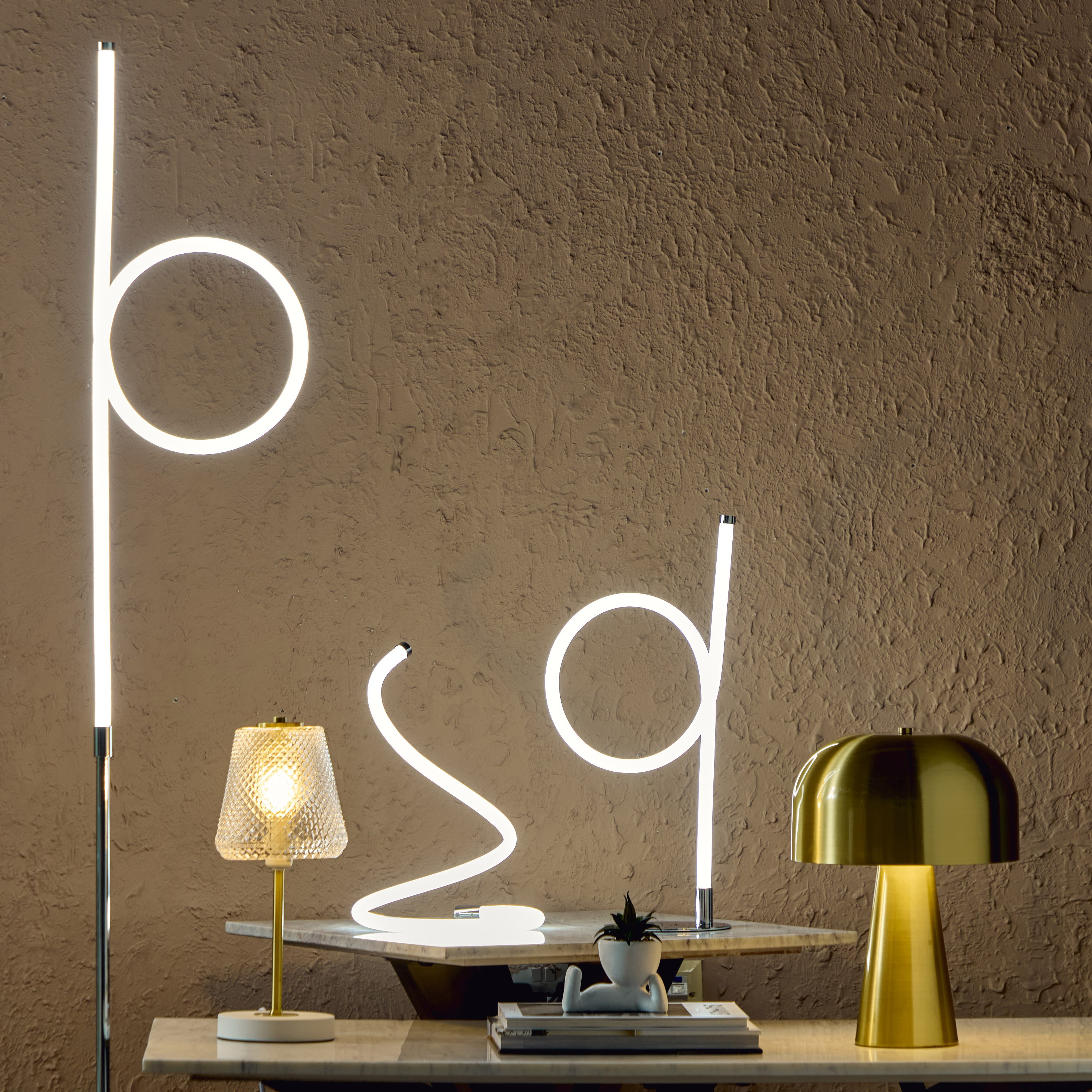 مصباح طاولة إل إي دي مع أنبوب سيليكون بقوة 10 وات 6000 كلفن من ستارك- 23x15x48 سم-hbxlivingroom-lighting-tablelamps-image-7
