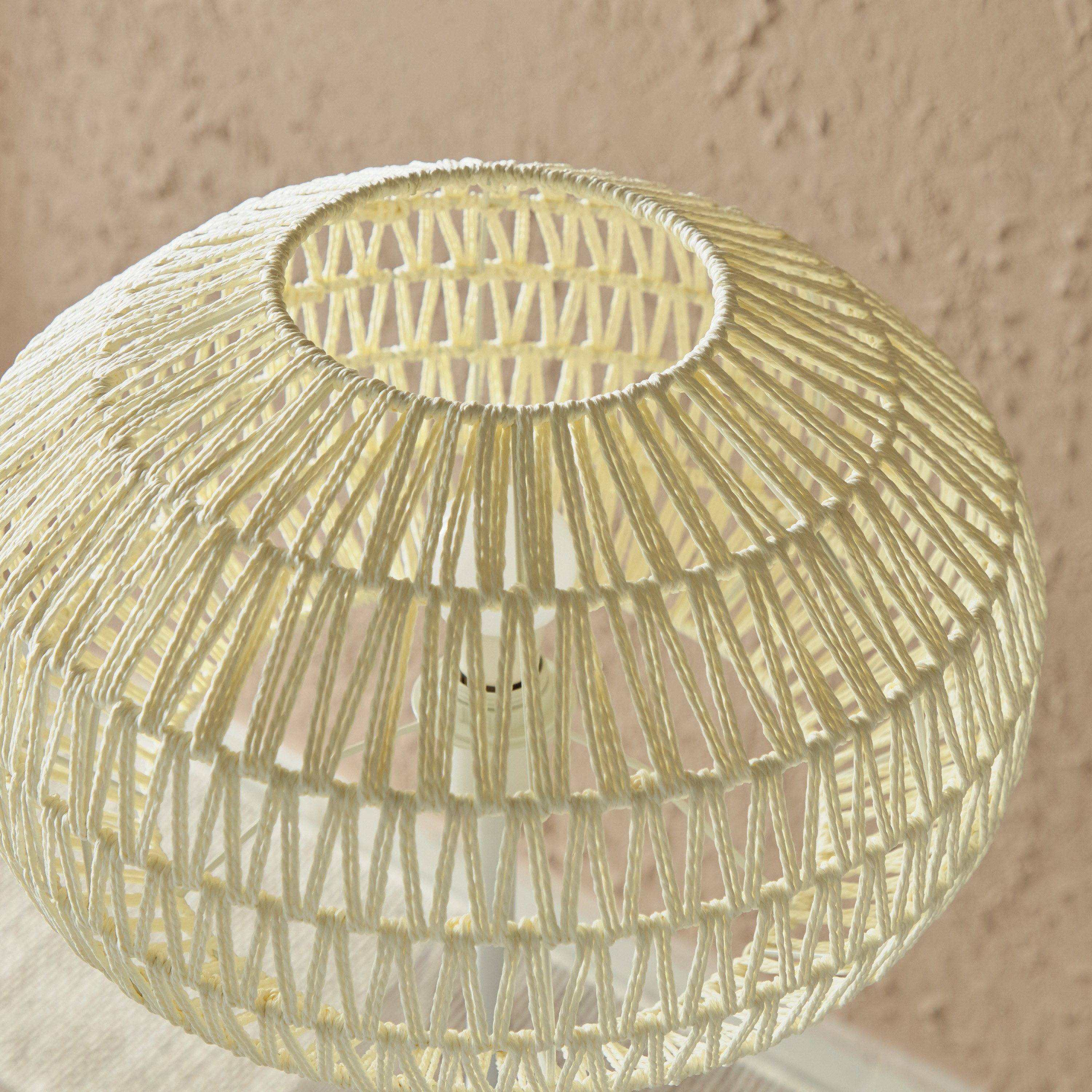 مصباح أرضية معدن بغطاء حبل ورقي من ستارك - 40x160 سم-hbxhomeware-hbxdecorandfurnishings-image-3