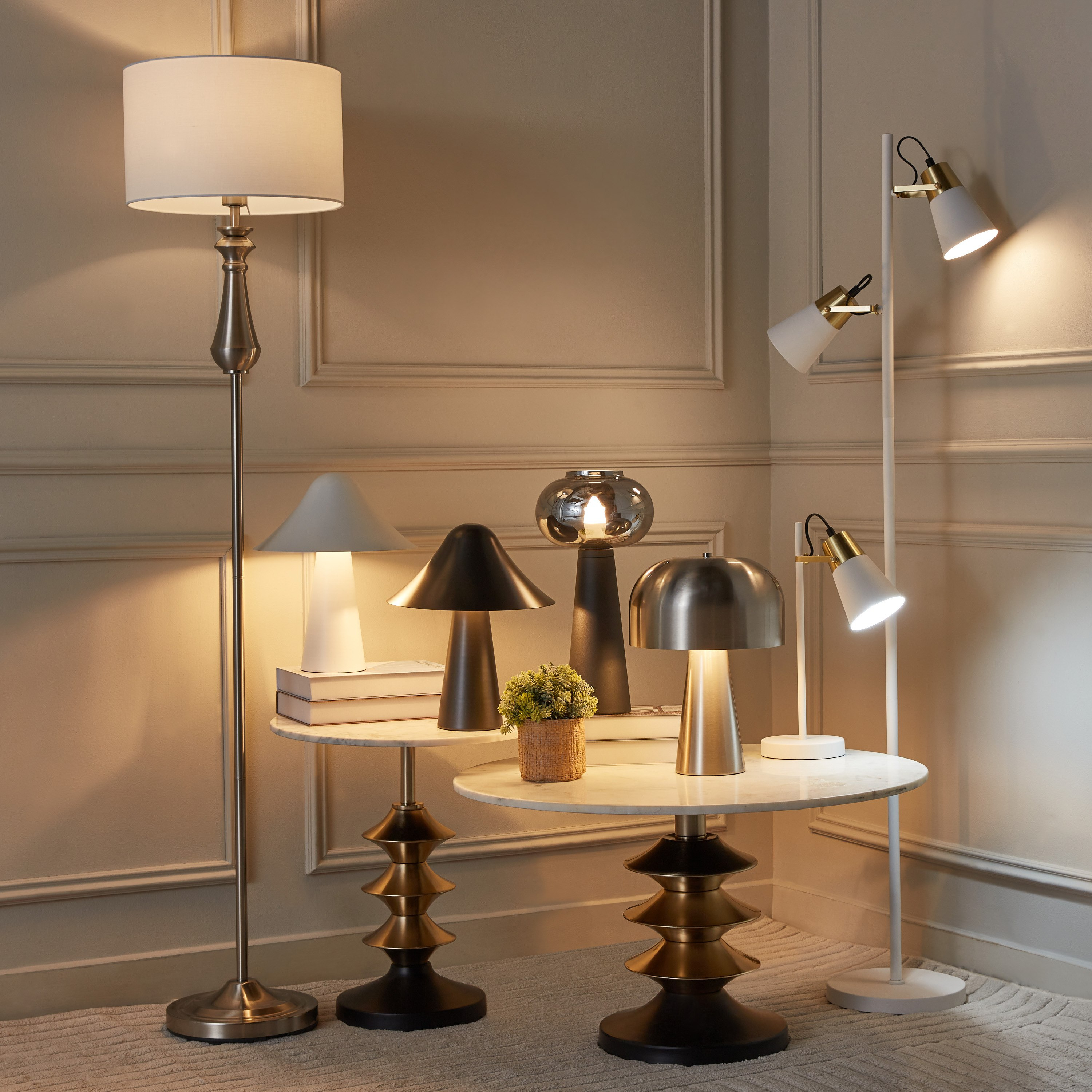 مصباح طاولة معدن من ستارك - 23x14x40 سم-hbxlivingroom-lighting-tablelamps-image-5