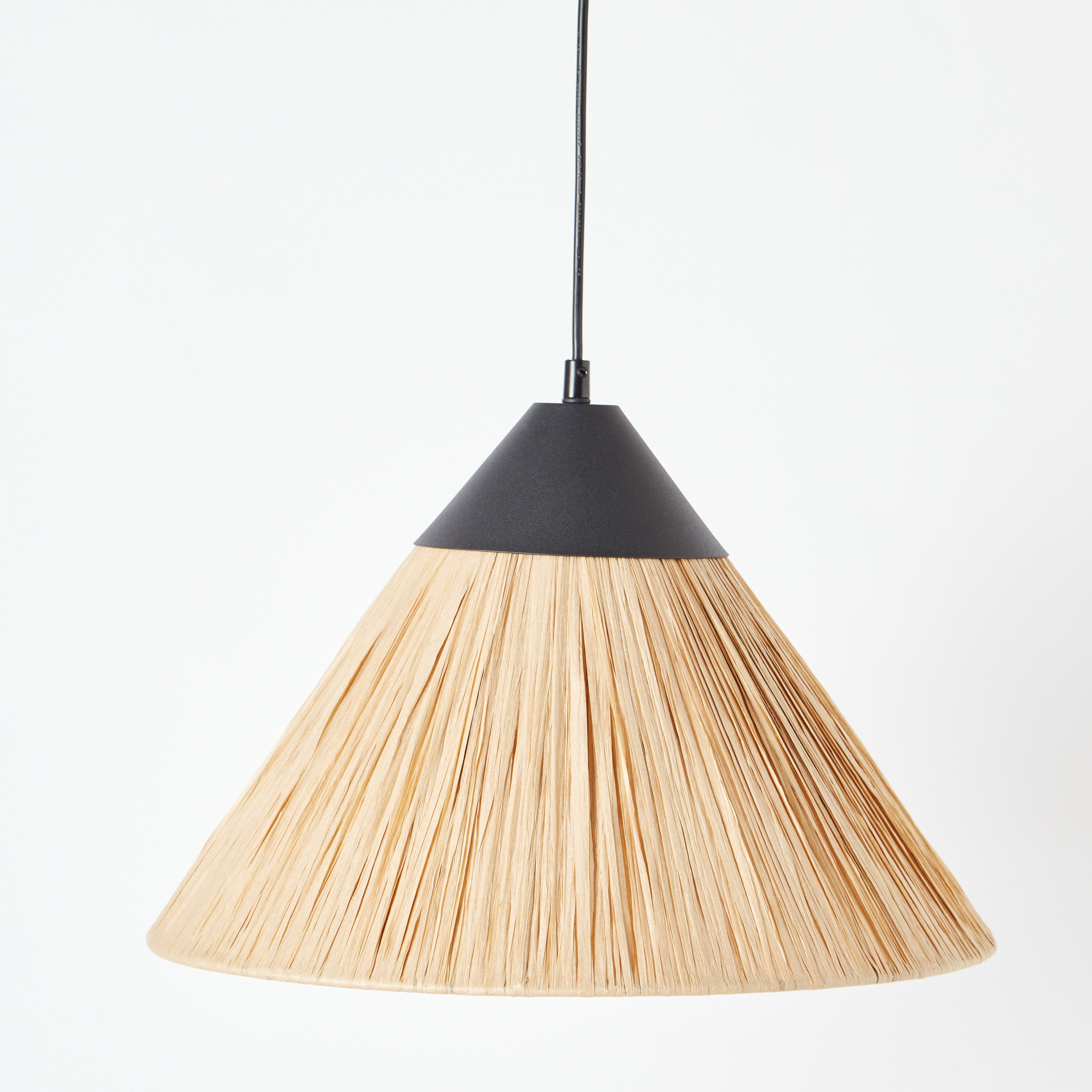 مصباح متدلي معدن مع غطاء حبل ورقي من ستارك - 40x150 سم-hbxhomeware-hbxdecorandfurnishings-image-5