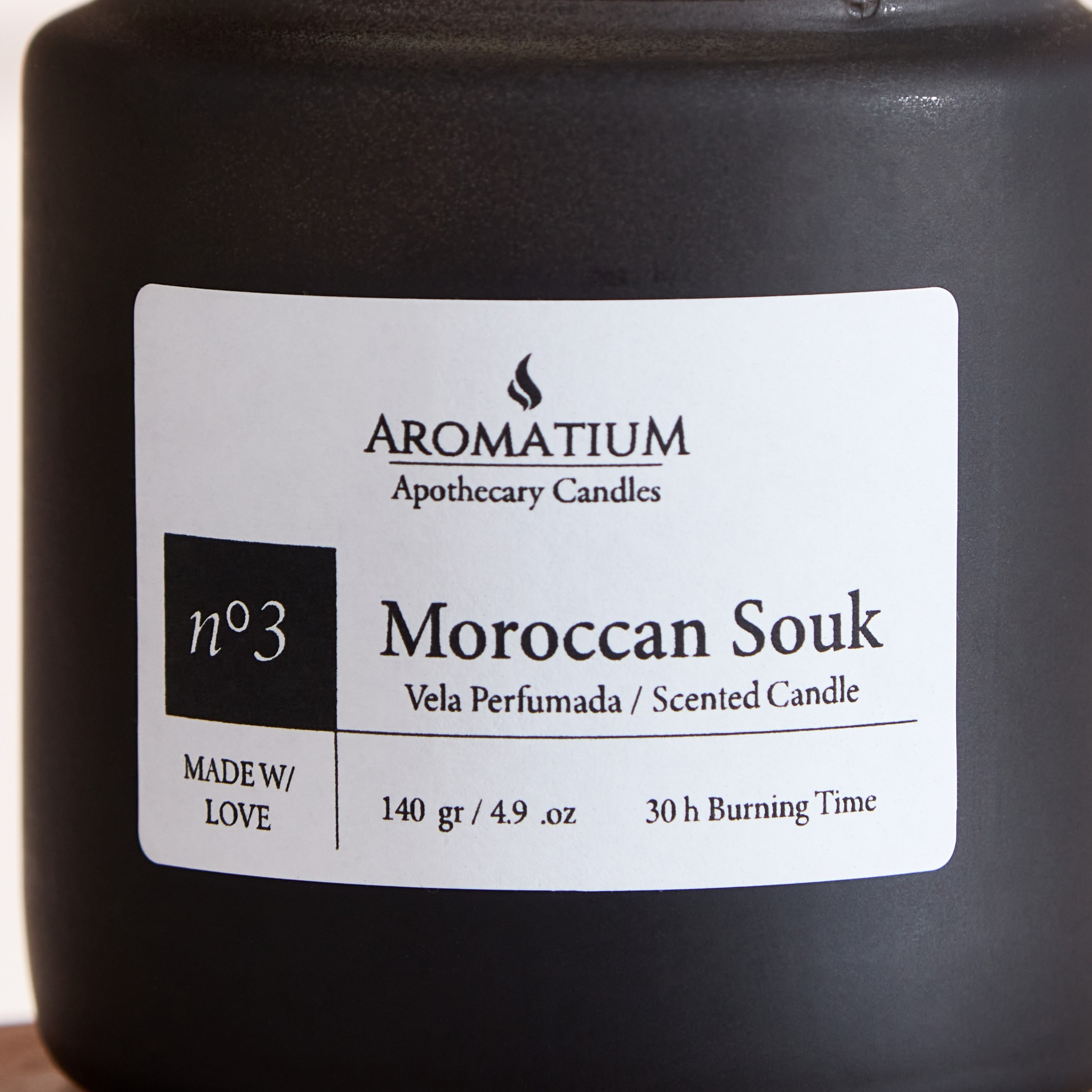 شمعة جرة معطرة السوق المغربي من فيلا أروماتيوم - 140 جم-hbxlivingroom-decorandaccessories-candles-image-3