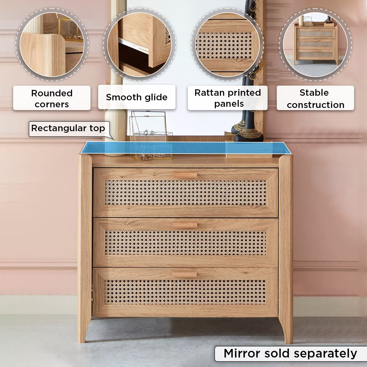 Java 3-Drawer Young Dresser without Mirror-hbxfurniture-kidsroom-kidsdressersandmirrors-image-5