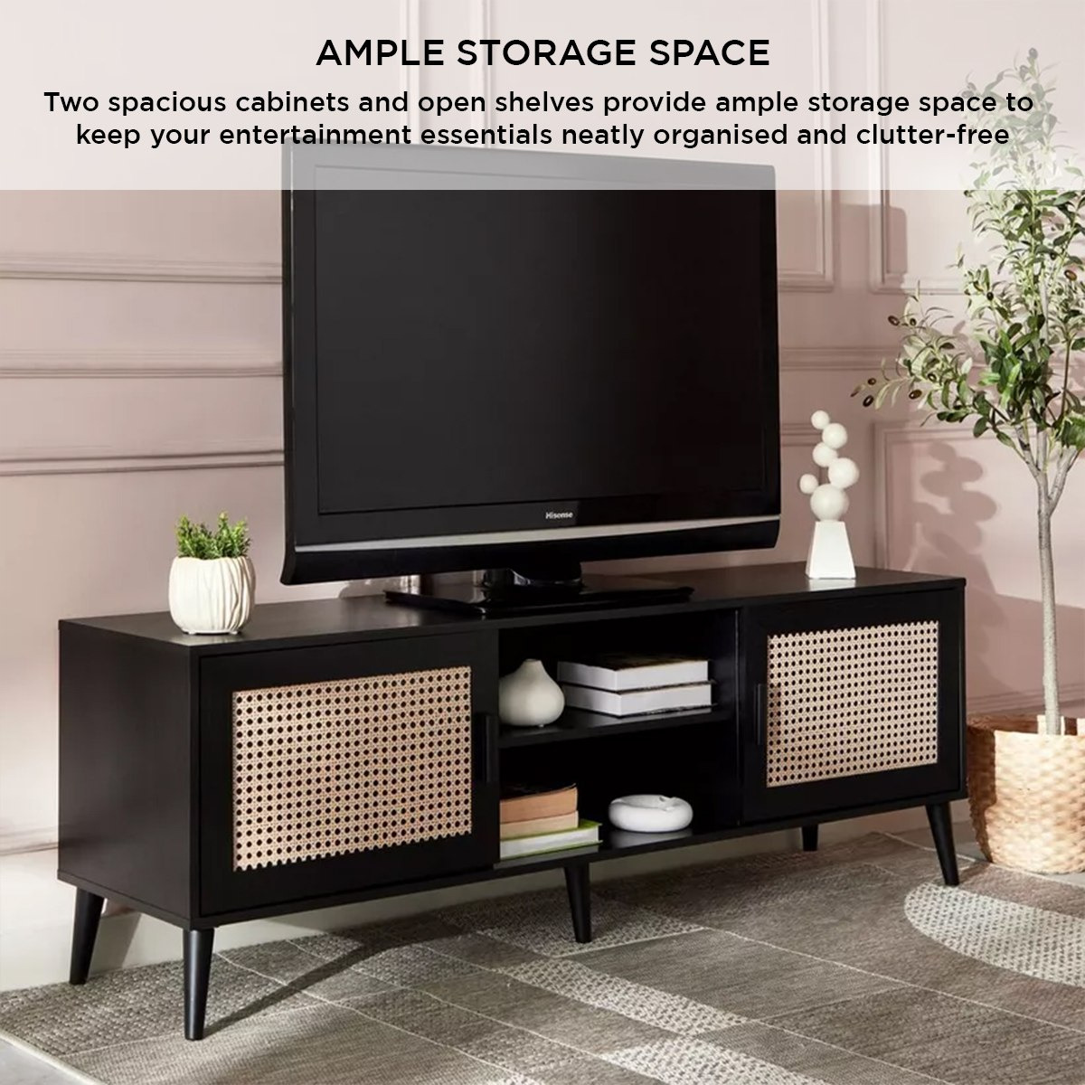 Nordic Rattan 1.6 Metre TV unit for TVs up to 70 inches-hbxlivingroom-mediaunitsandstorage-tvunits-image-6