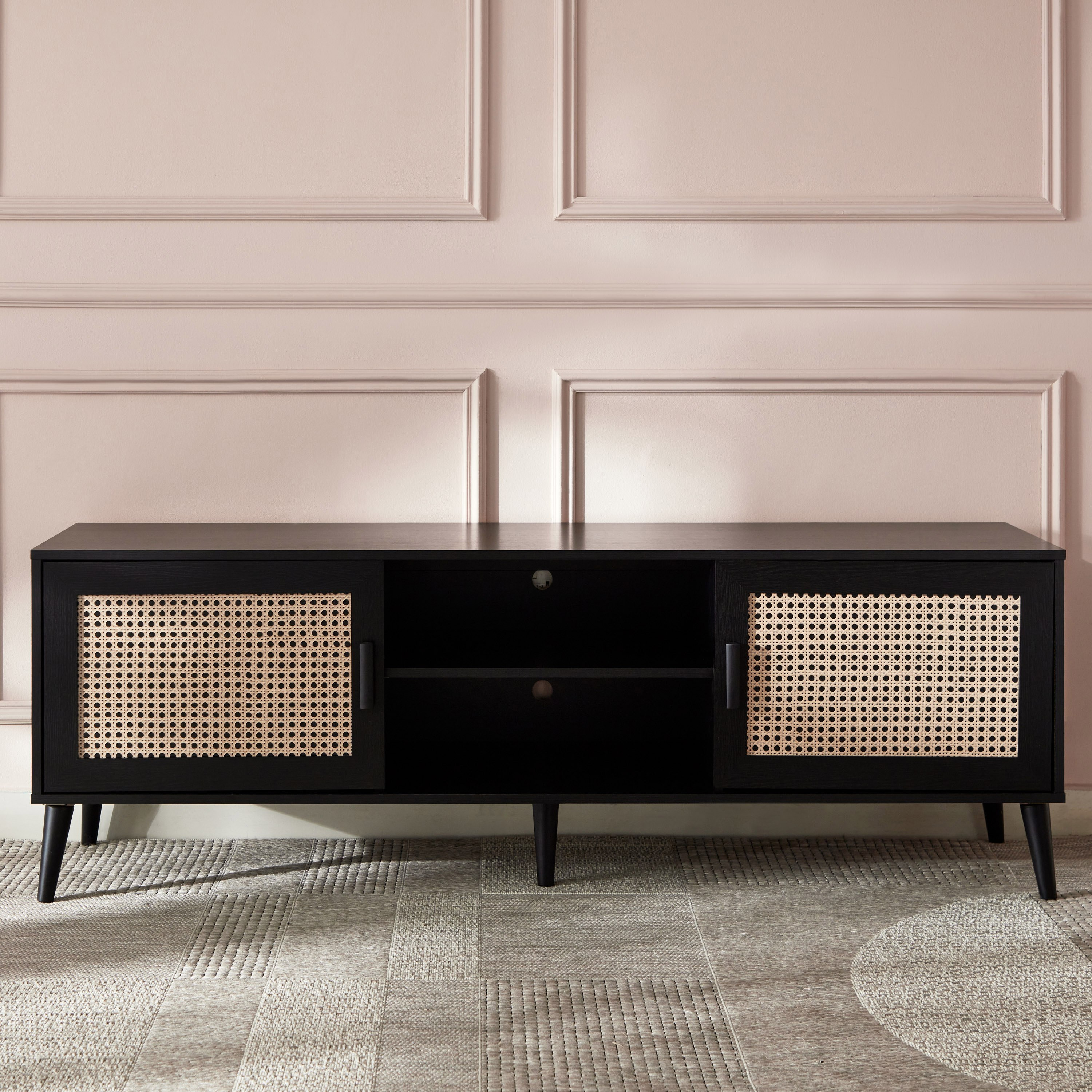 Nordic Rattan 1.6 Metre TV unit for TVs up to 70 inches-hbxlivingroom-mediaunitsandstorage-tvunits-image-3