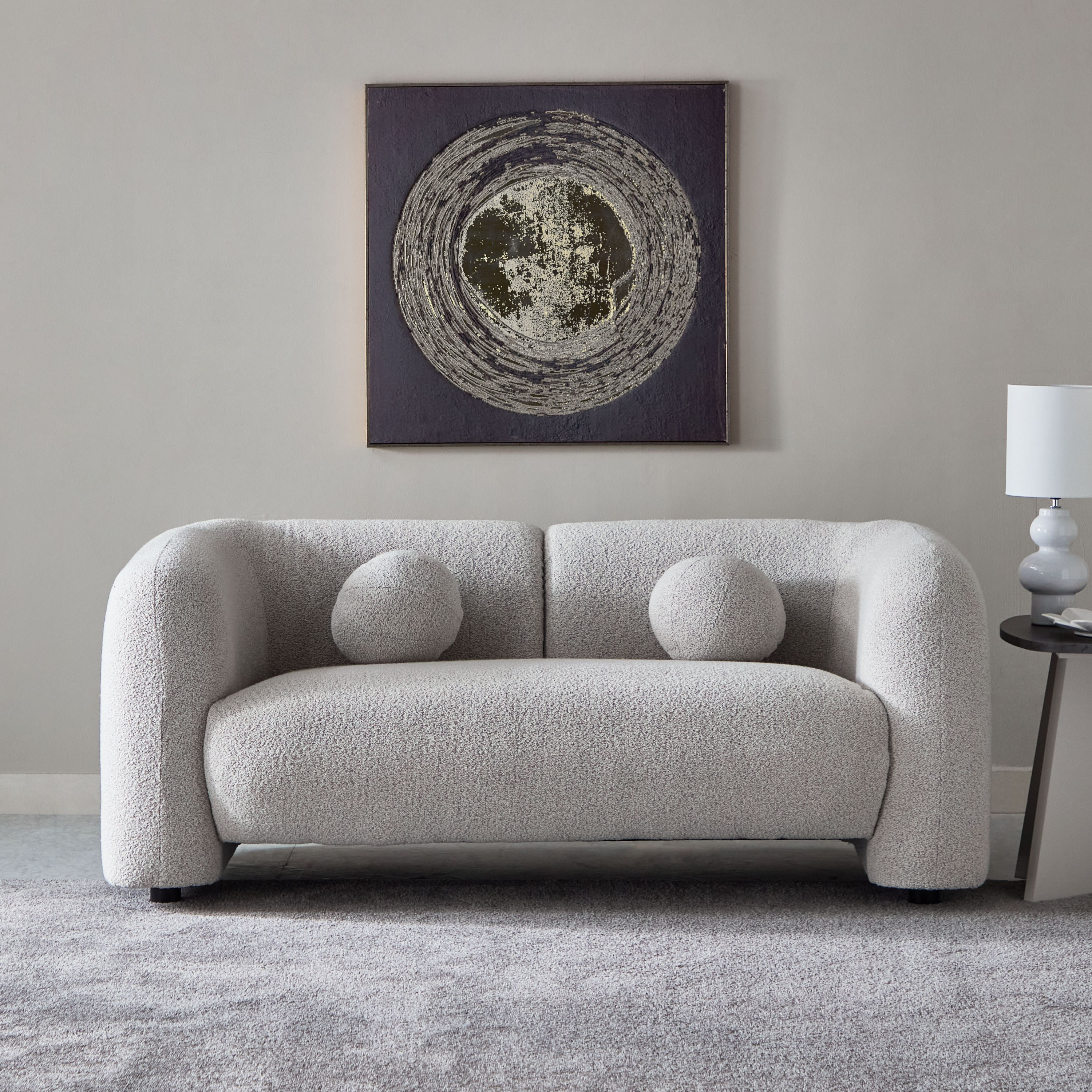 Barcelo 2-Seater Fabric Sofa with 2 Round Cushions-hbxlivingroom-sofasandarmchairs-sofas-image-2