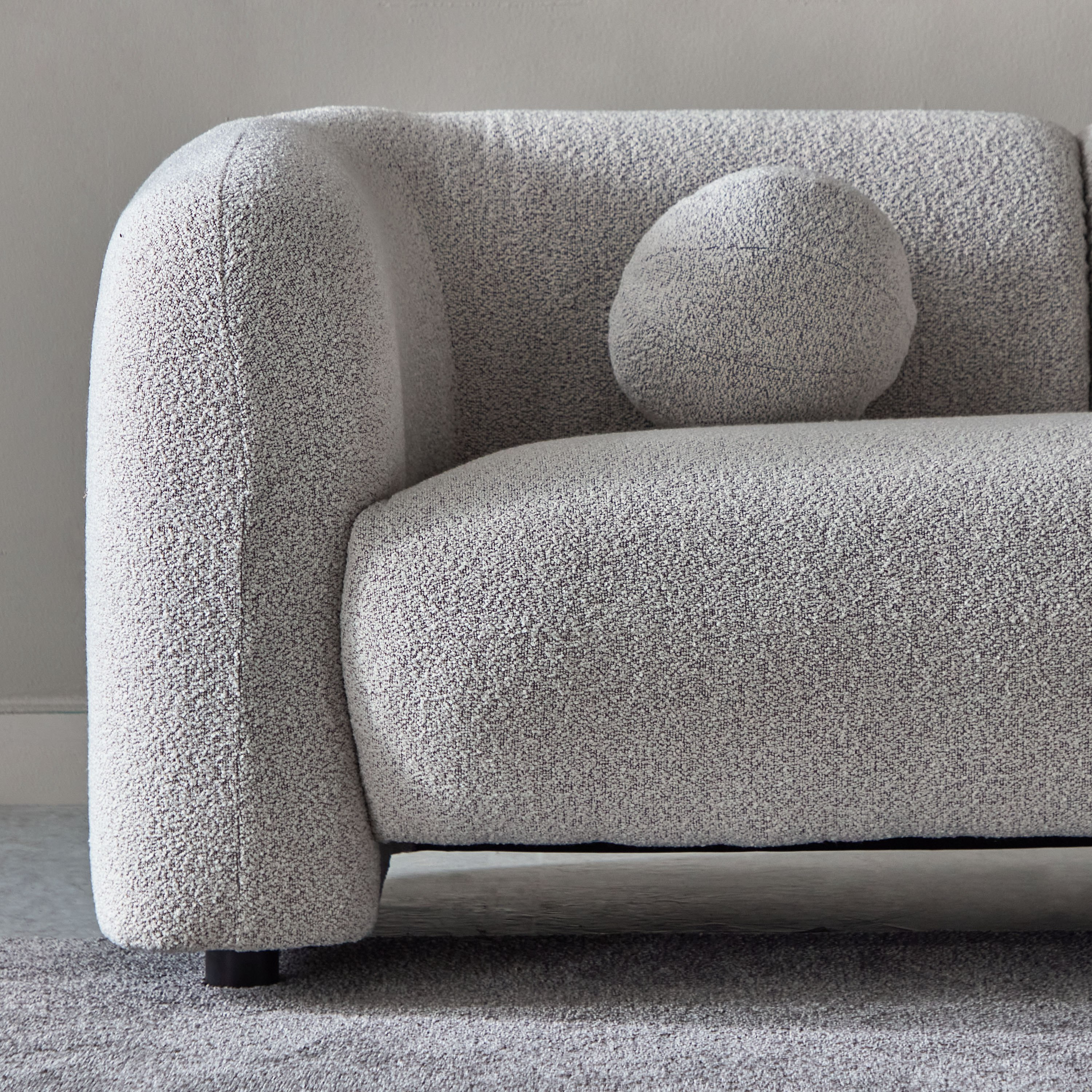 Barcelo 2-Seater Fabric Sofa with 2 Round Cushions-hbxlivingroom-sofasandarmchairs-sofas-image-4