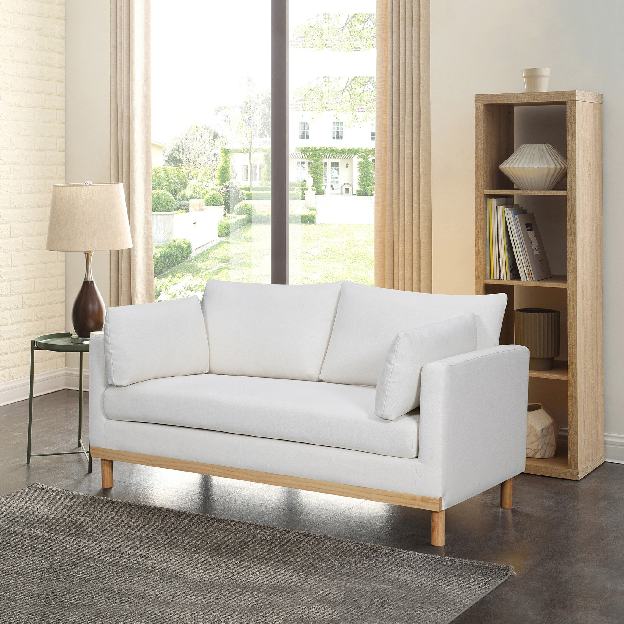 كنبة قماش مقعدين مع وسادتين من زيا-hbxlivingroom-sofasandarmchairs-sofas-image-1