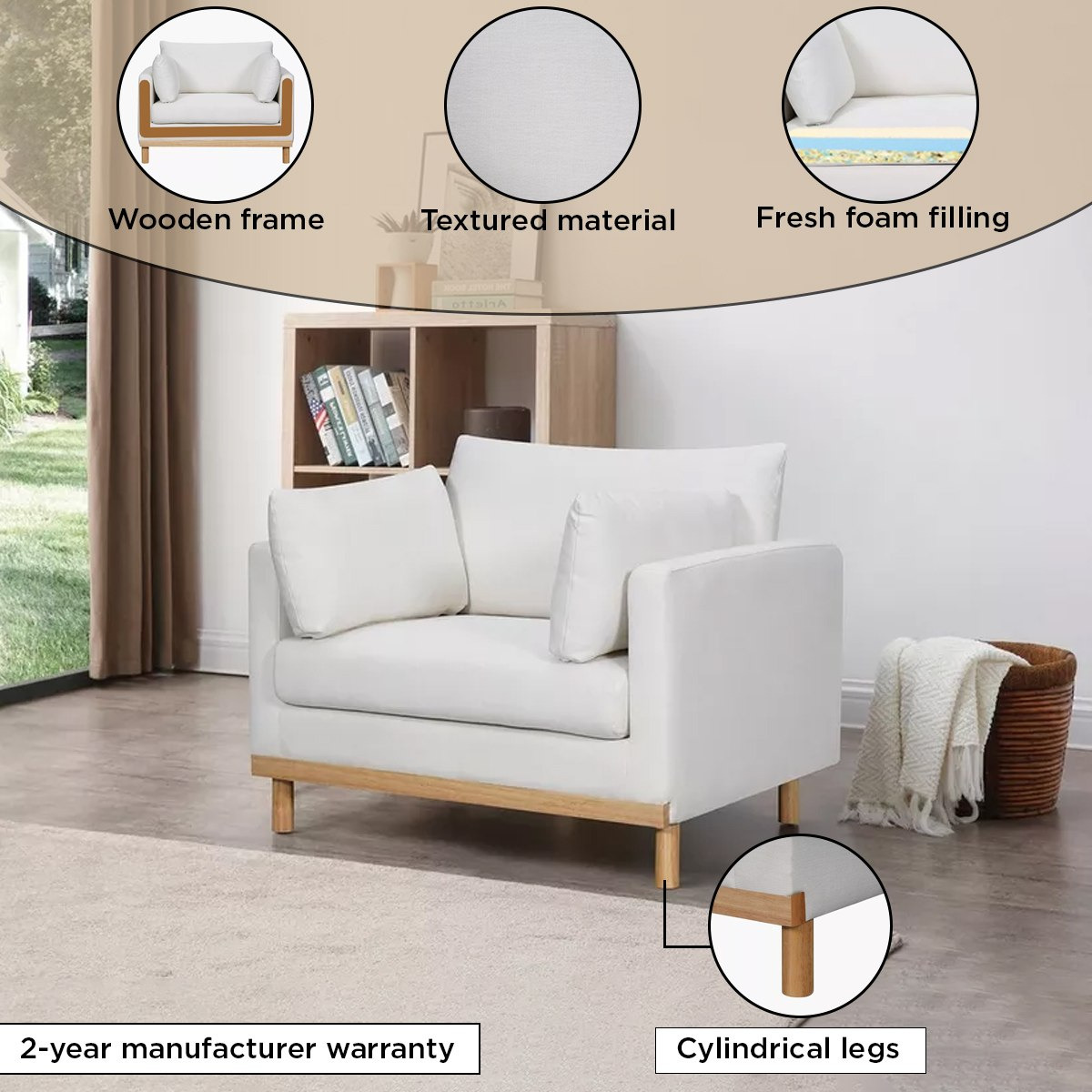 كرسي قماش بمساند ذراعين مع وسادتين من زيا-hbxlivingroom-sofasandarmchairs-sofas-image-4