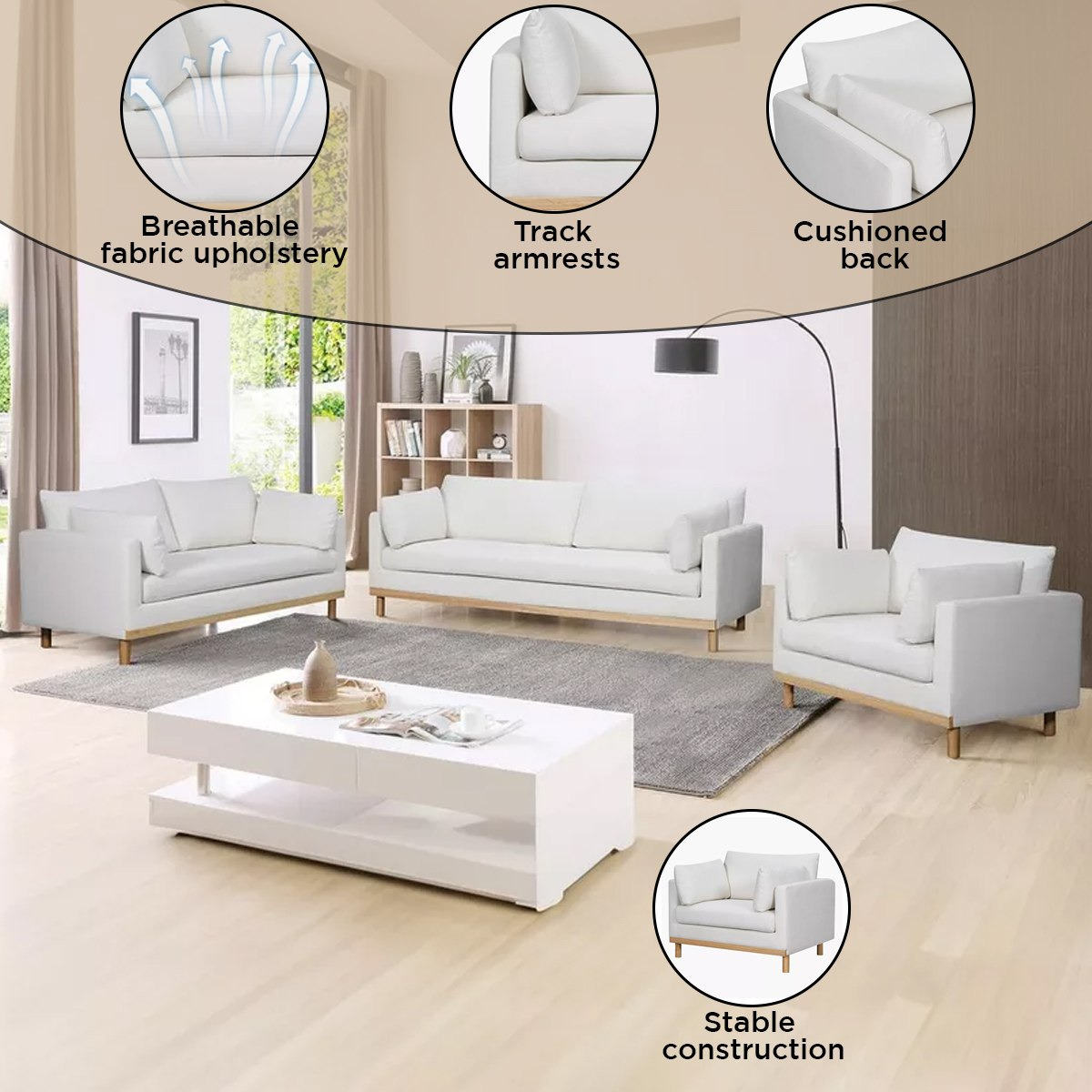 كرسي قماش بمساند ذراعين مع وسادتين من زيا-hbxlivingroom-sofasandarmchairs-sofas-image-5