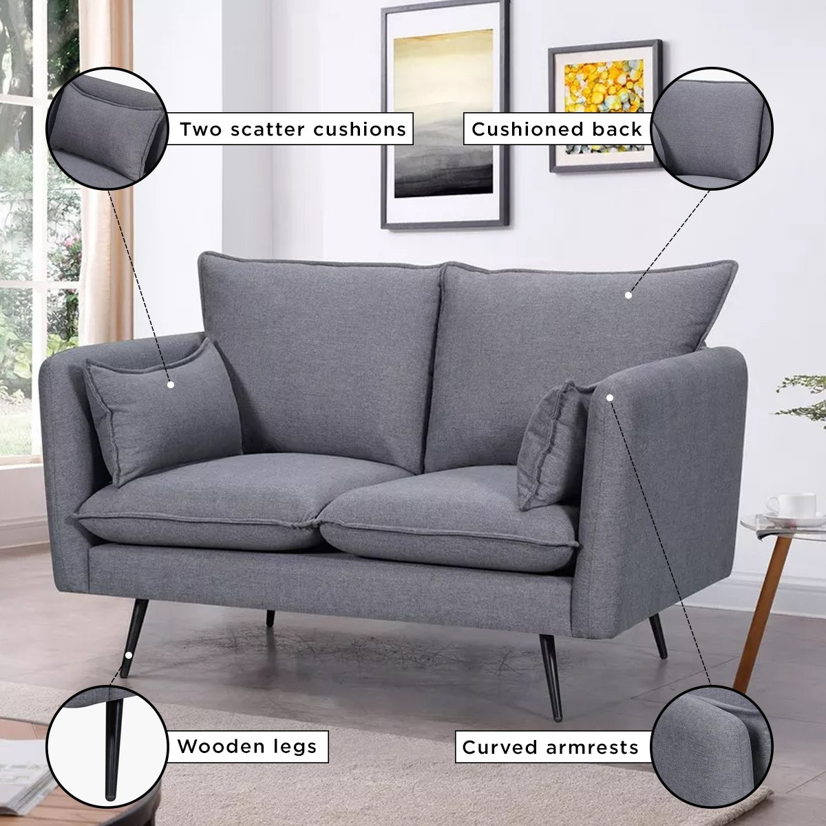 كنبة قماش مقعدين مع وسادتين من أرتيجو-hbxlivingroom-sofasandarmchairs-sofas-image-4