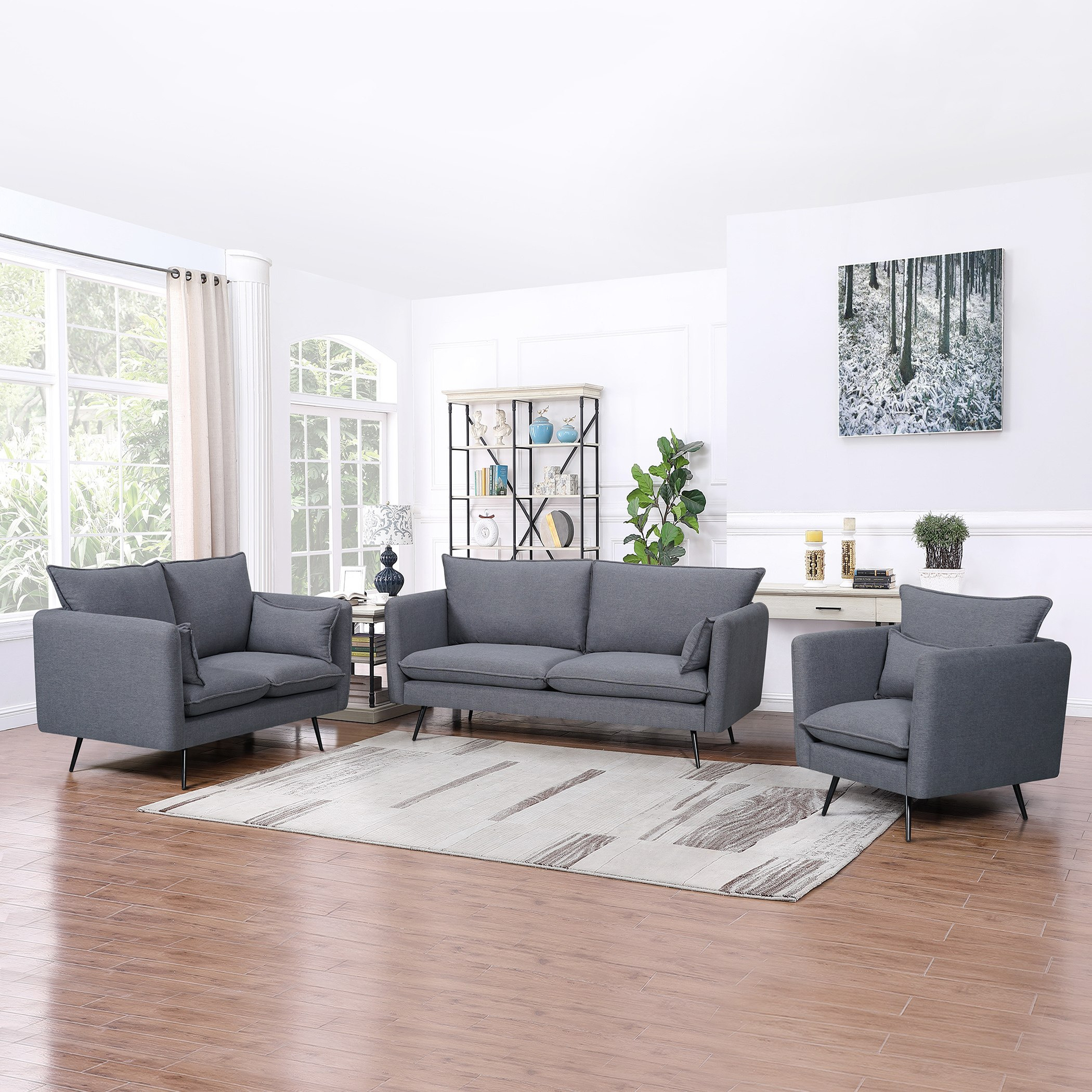 كرسي قماش بمساند ذراعين مع وسادة من أرتيجو-hbxlivingroom-sofasandarmchairs-sofas-image-12