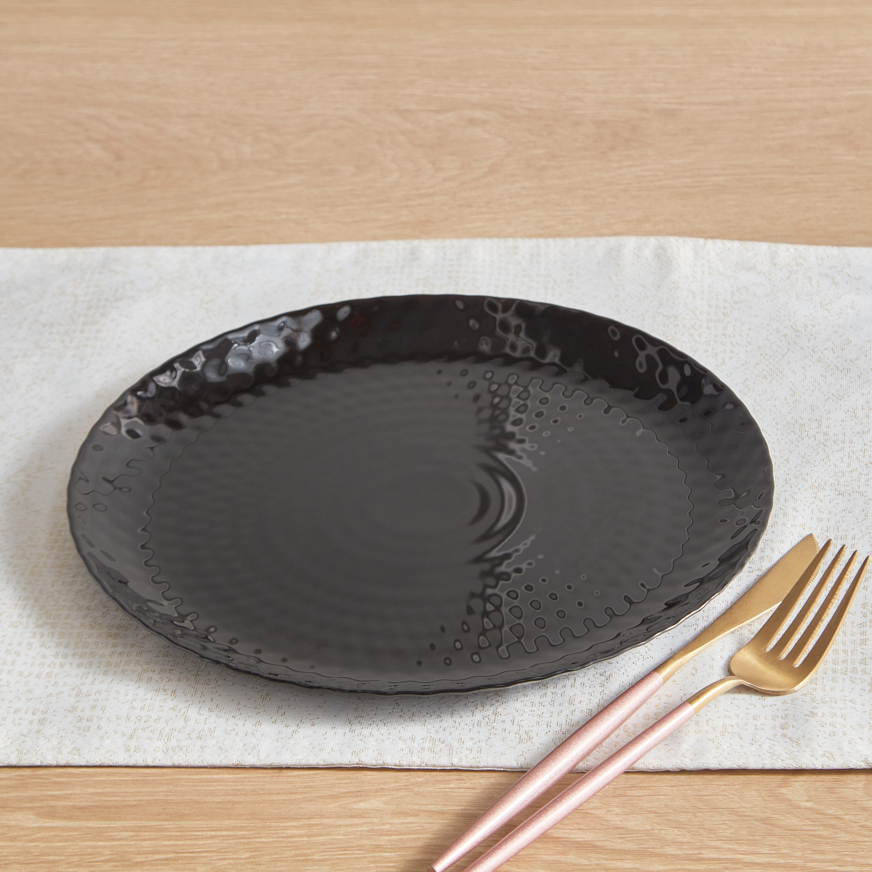 صحن عشاء بامبيلي نوير من لومينارك - 25 سم-hbxdecorandfurnishings-tabletop-crockery-image-1