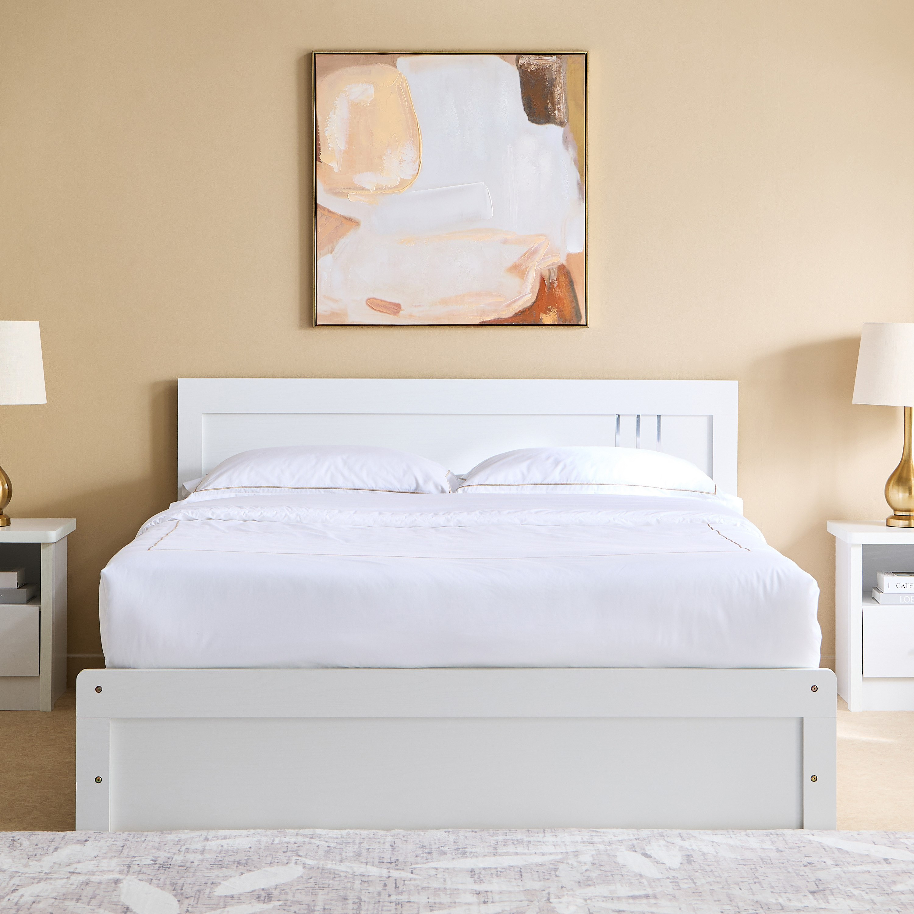 Movo Cornell Queen Bed - 150x200 cm-hbxbedroom-bedsandbedsets-beds-queen-image-2