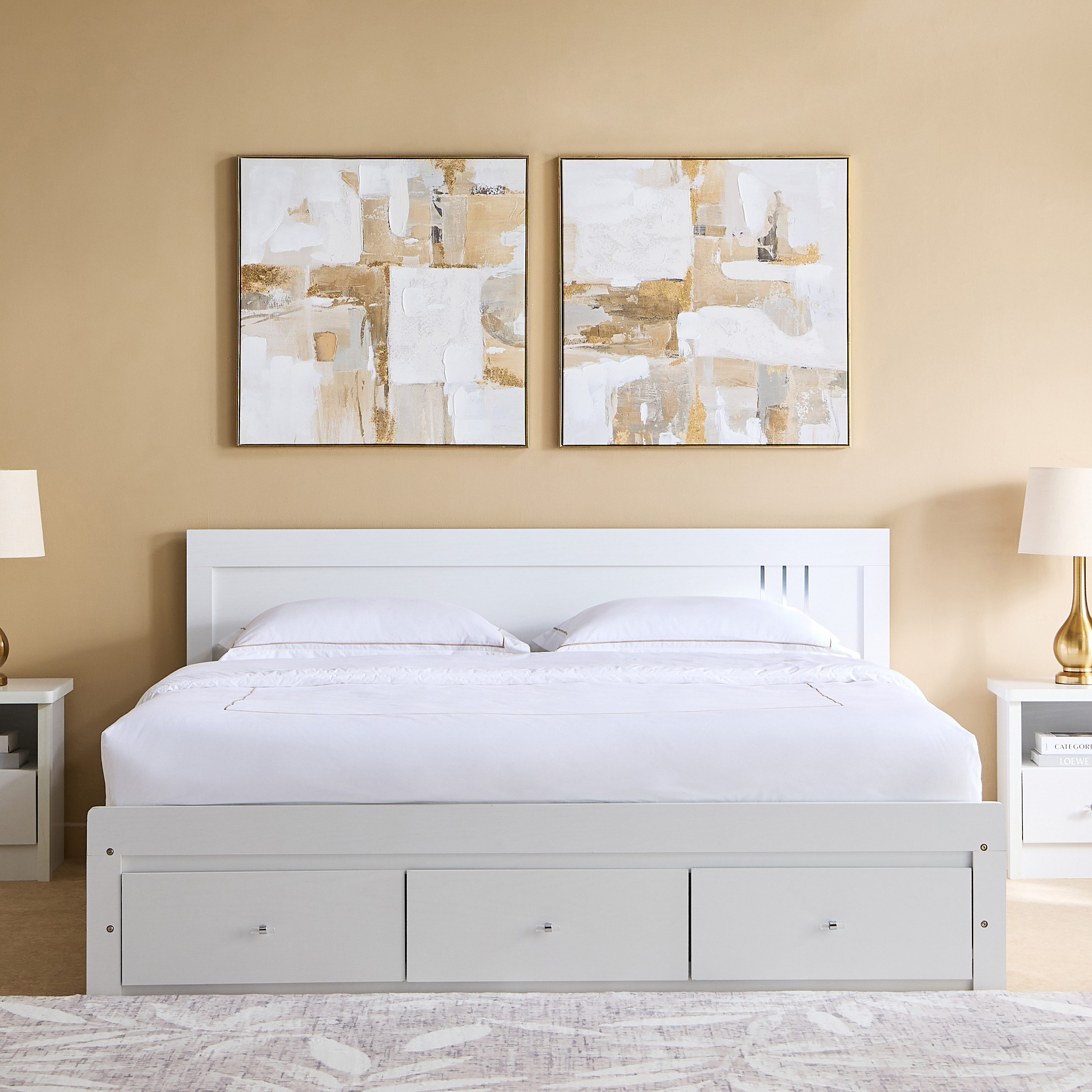 Movo Cornell King Bed with 3 Drawers - 180x200 cm-PROMO_HB_SA_HBX10_TH1000_NEW_031025-image-2