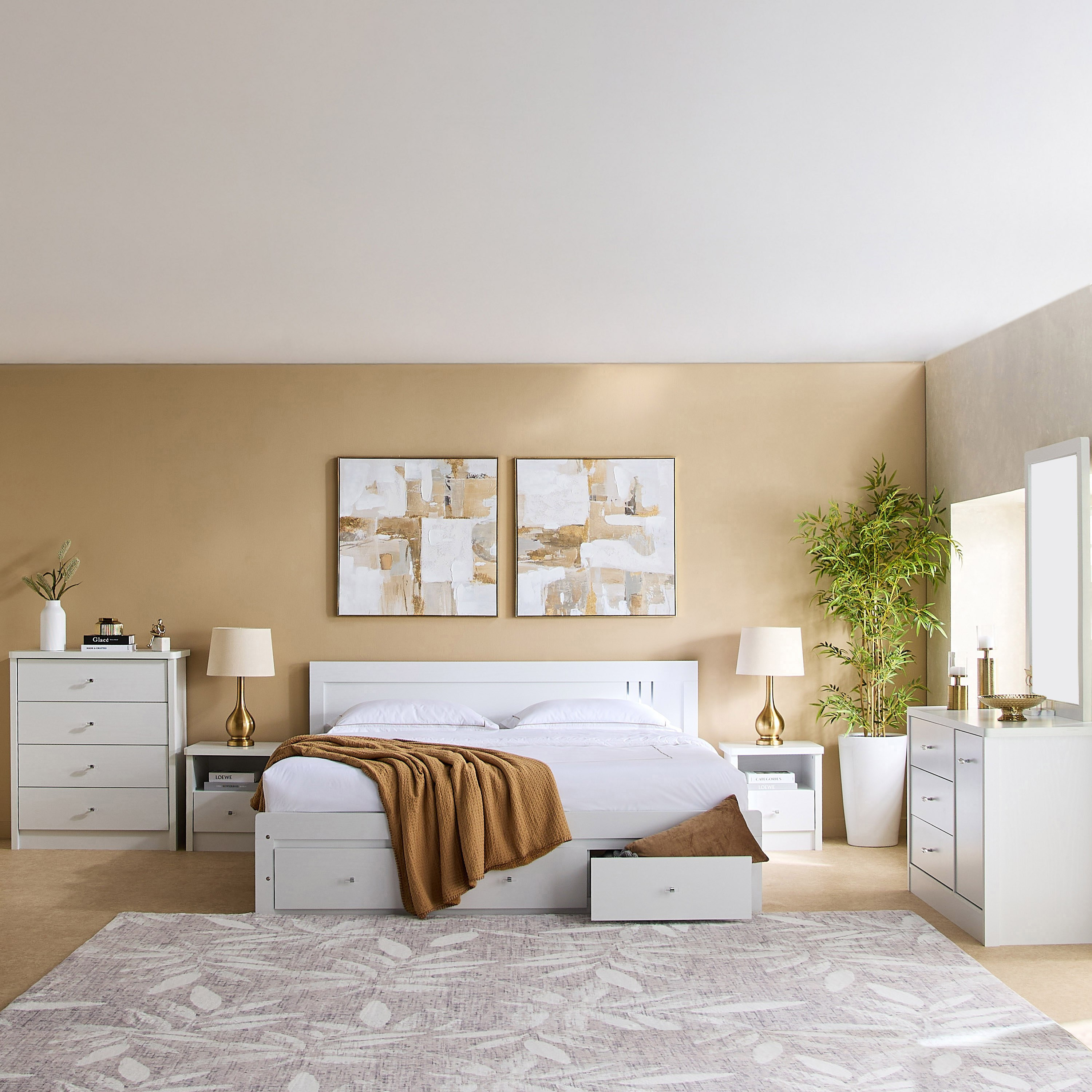 Movo Cornell King Bed with 3 Drawers - 180x200 cm-PROMO_HB_SA_HBX10_TH1000_NEW_031025-image-9