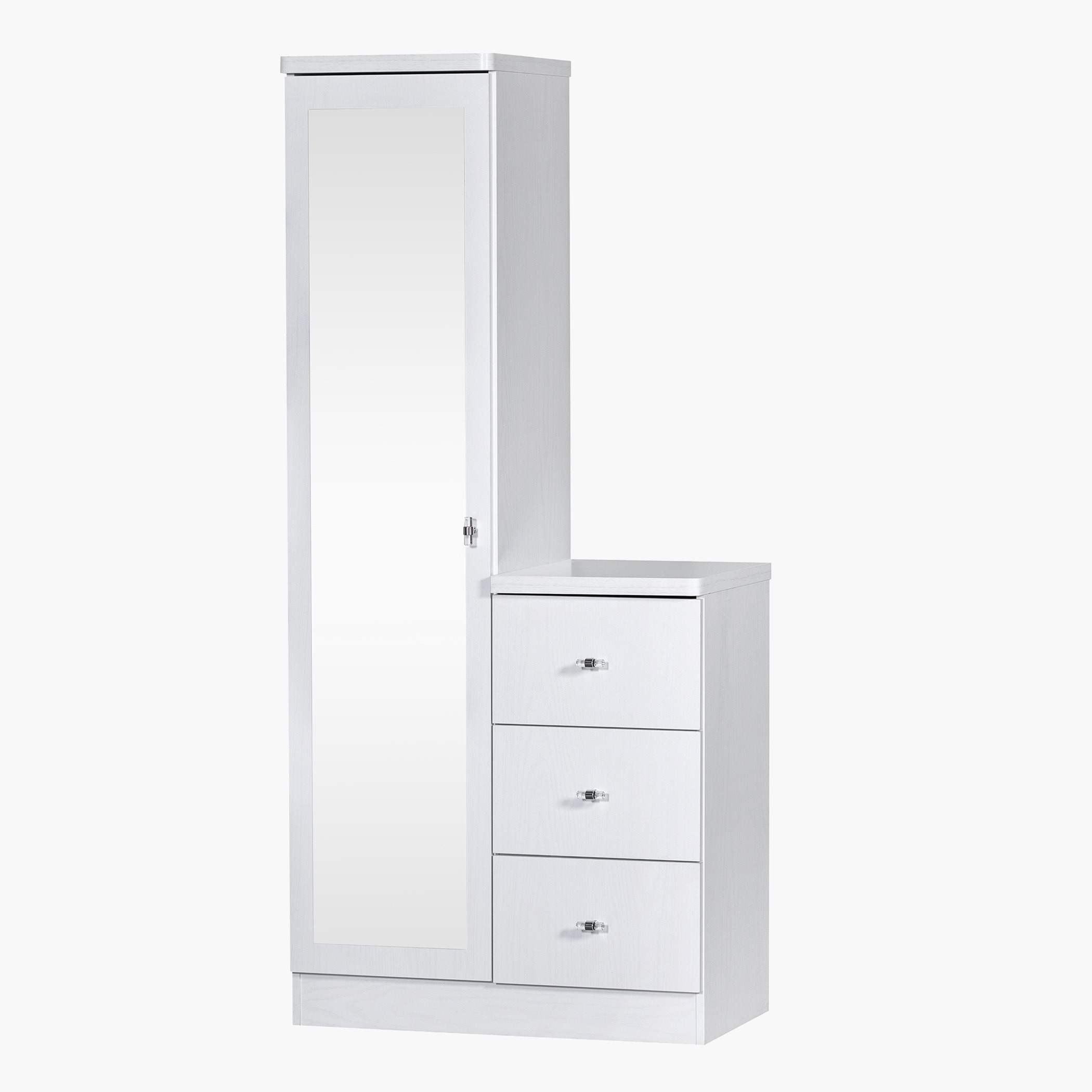 طاولة تزيين طويلة 3 أدراج مع مرآة - كورنيل من موڤو -hbxfurniture-kidsroom-kidsdressersandmirrors-image-2
