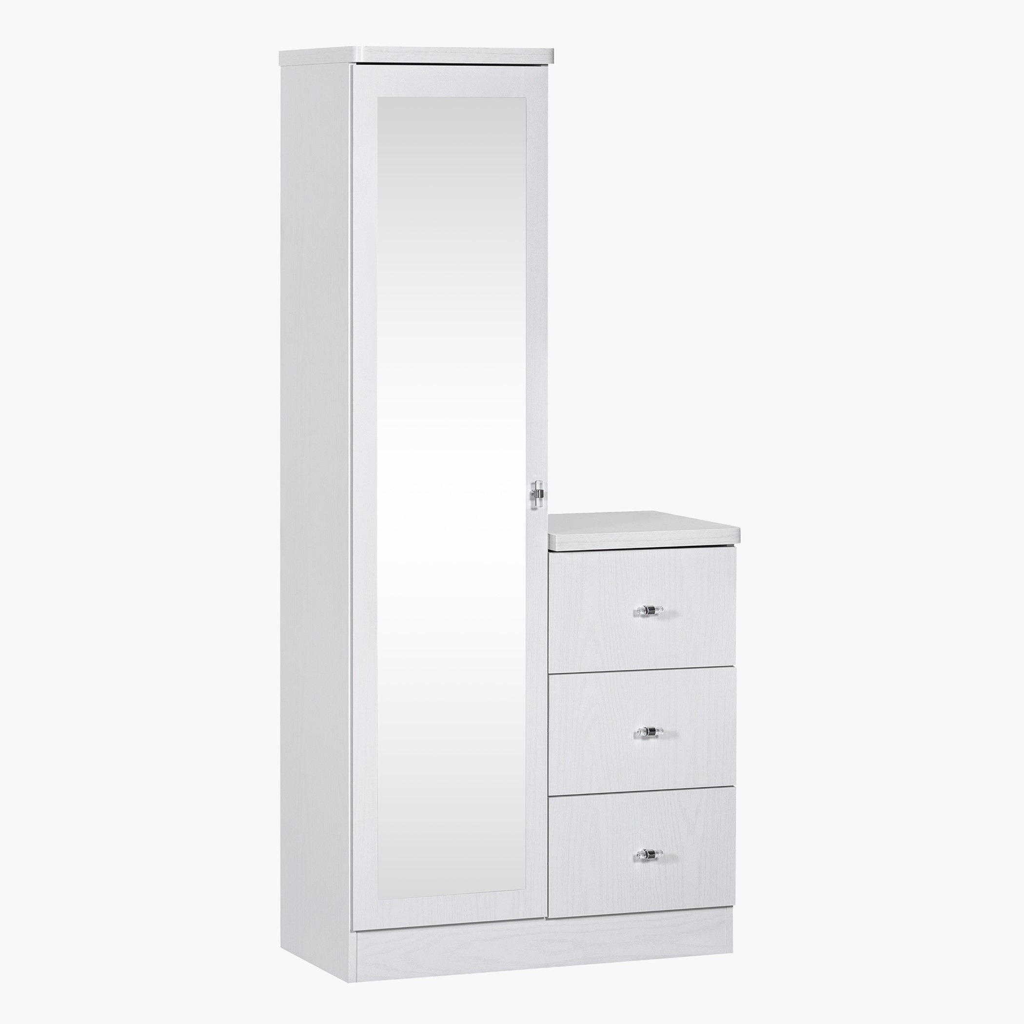 طاولة تزيين طويلة 3 أدراج مع مرآة - كورنيل من موڤو -hbxfurniture-kidsroom-kidsdressersandmirrors-image-7