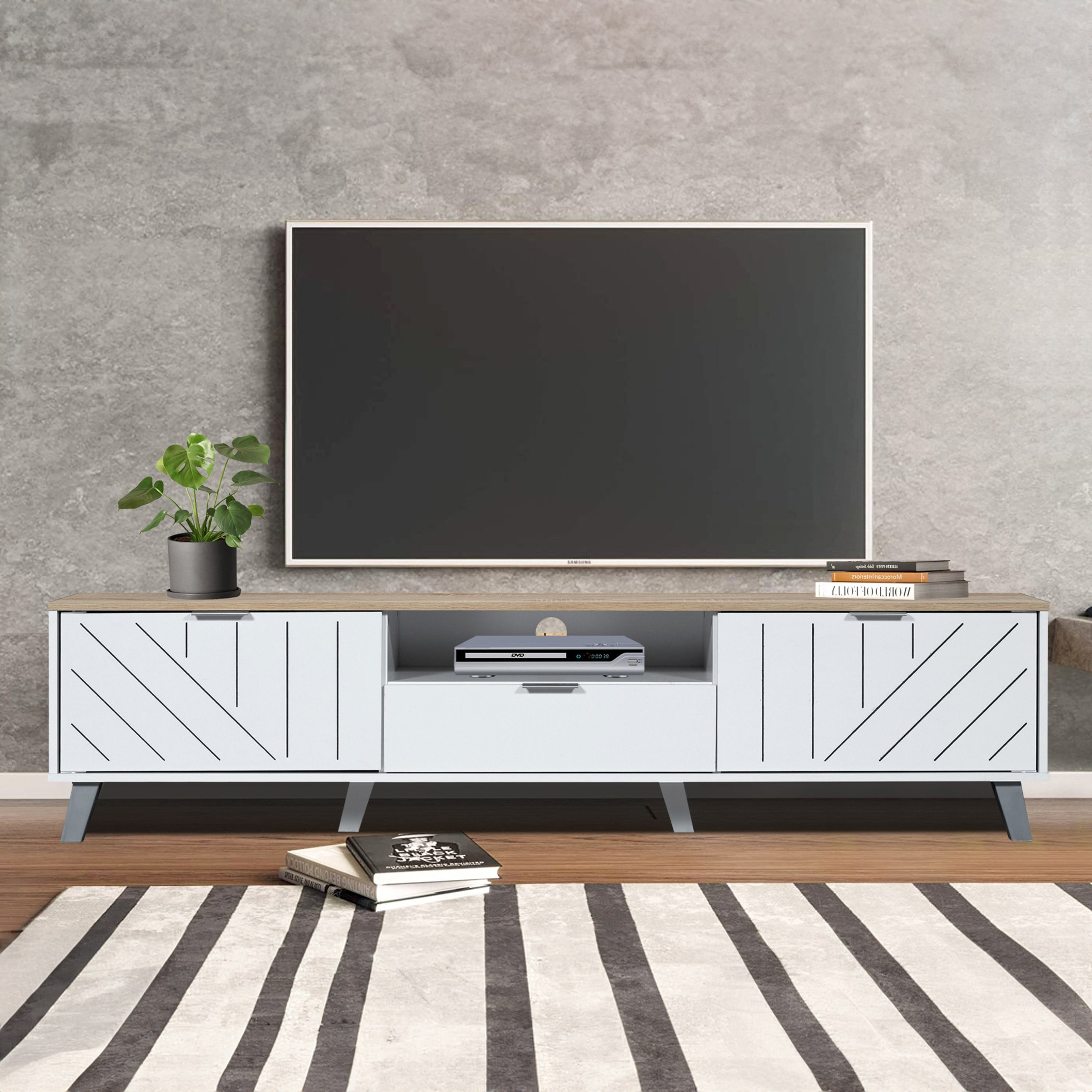 وحدة تلفزيون حتى 75 بوصة 1.8 متر من كولتورب نيكسا-hbxlivingroom-mediaunitsandstorage-tvunits-image-1