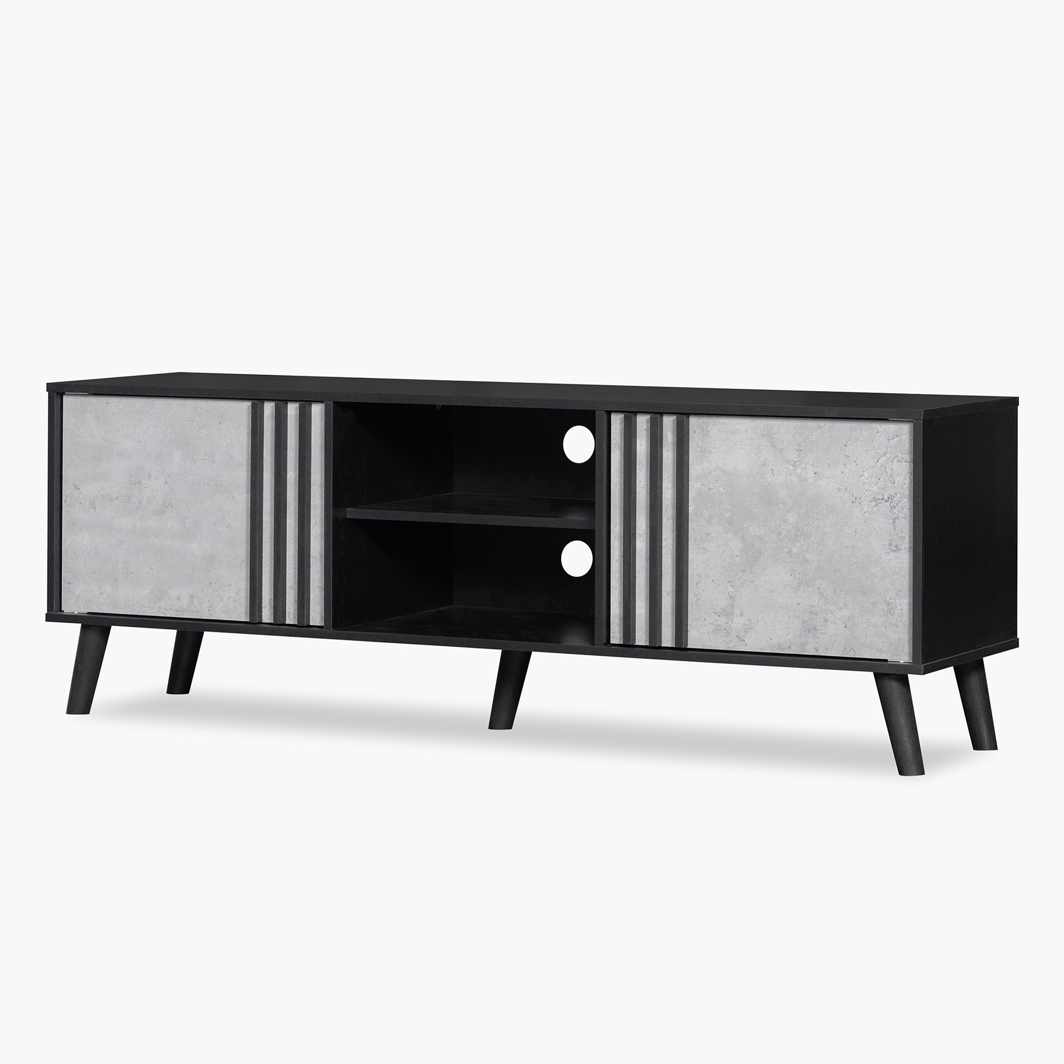 Ashen 1.6 Metre TV Unit for TVs up to 70 inches-hbxlivingroom-mediaunitsandstorage-tvunits-image-3