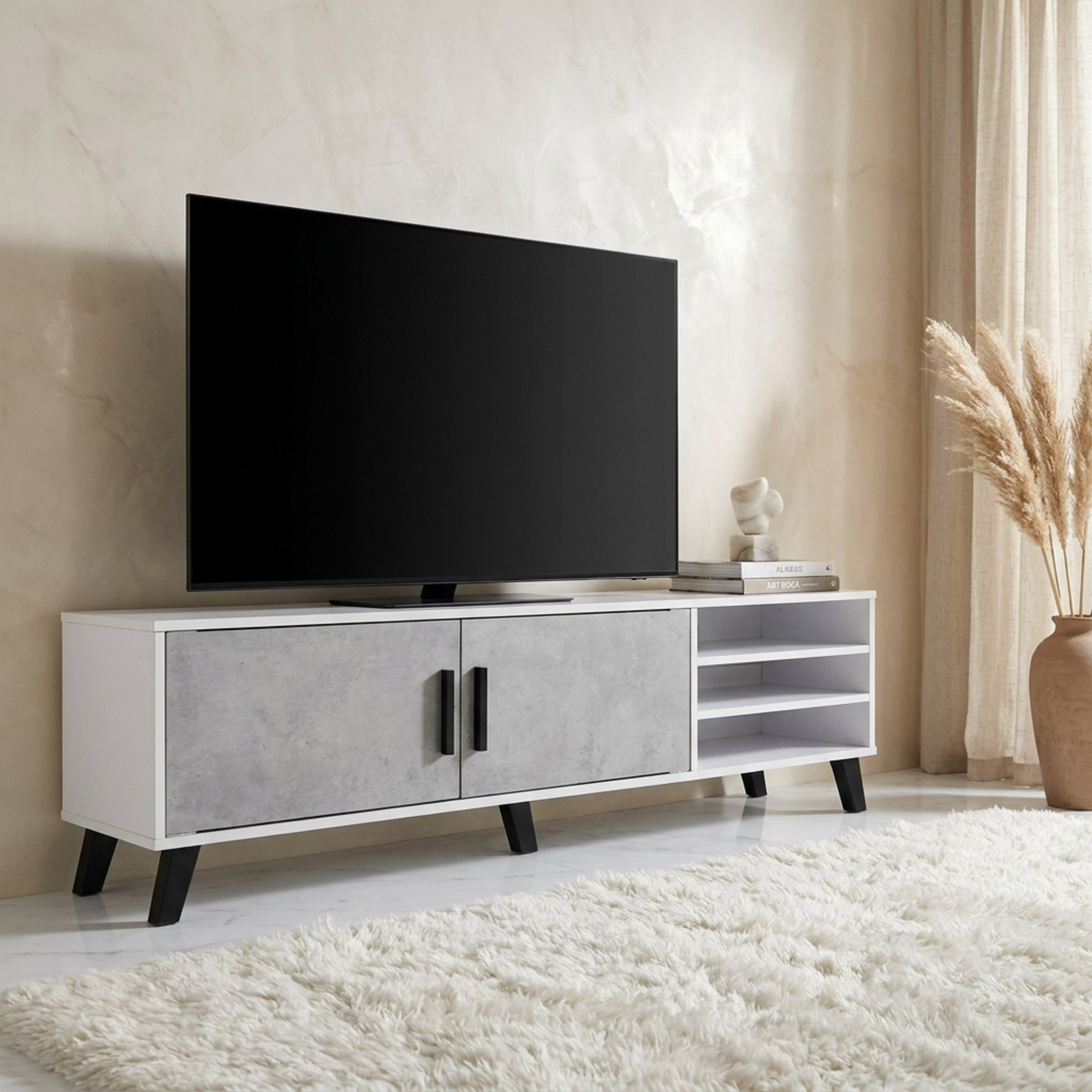 Patara Gao 1.6 Metre TV Unit for TVs up to 70 inches-hbxlivingroom-mediaunitsandstorage-tvunits-image-2