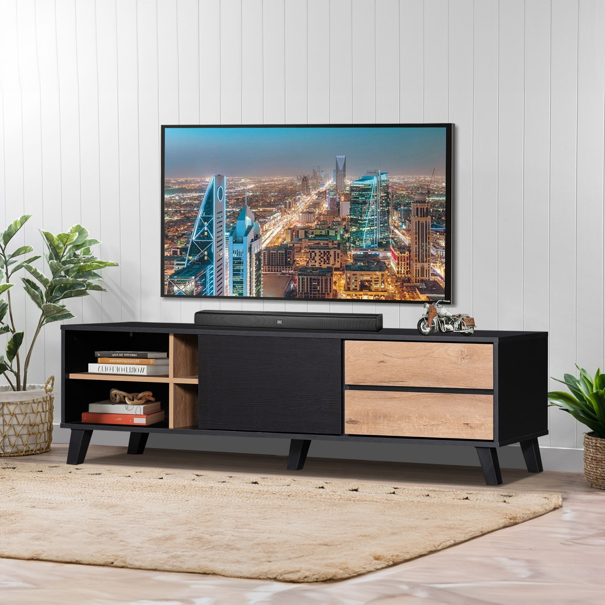 وحدة تلفزيون حتى 70 بوصة 1.6 متر من إيدا-hbxlivingroom-mediaunitsandstorage-tvunits-image-1