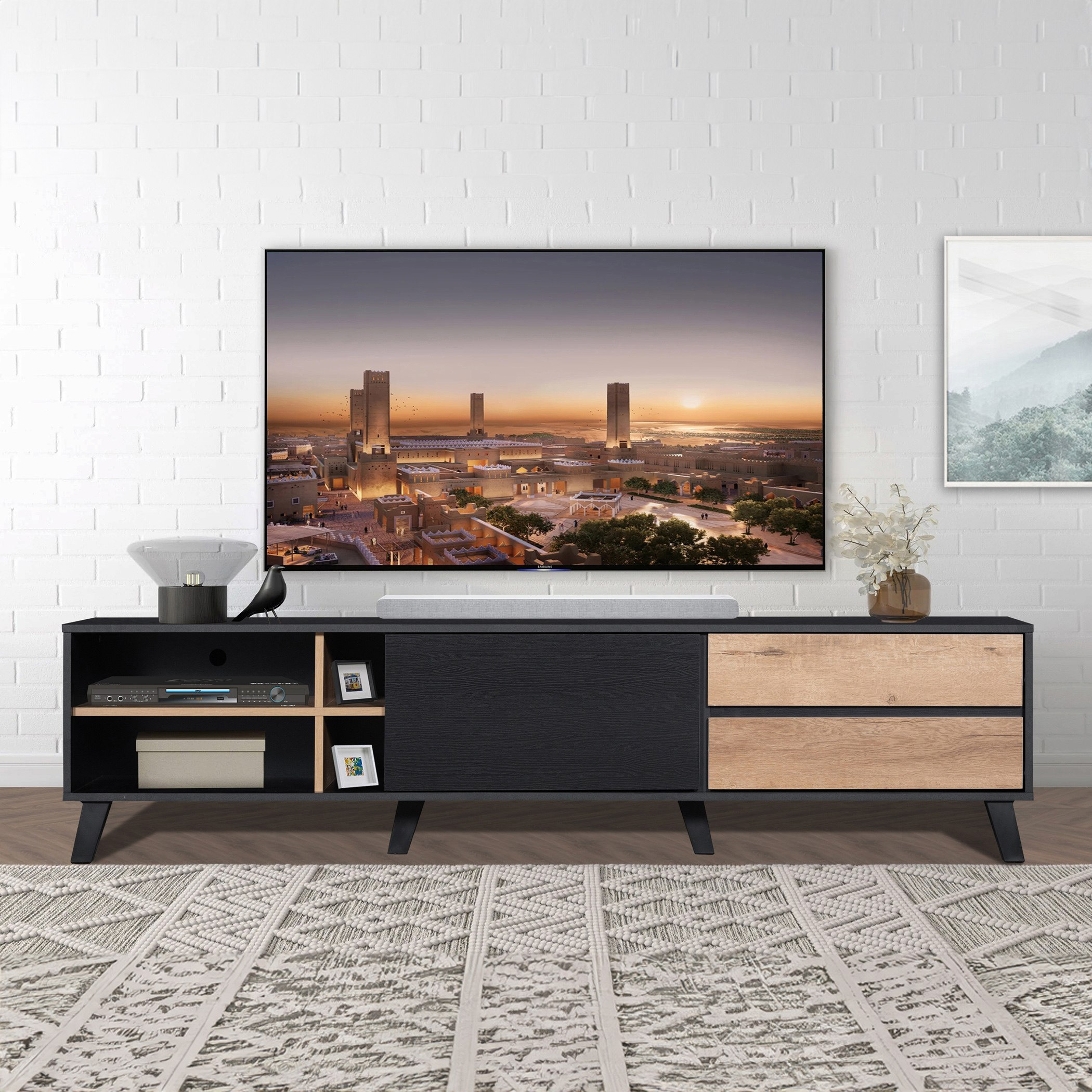 Ida 1.8 Metre TV Unit for TVs up to 75 inches-hbxlivingroom-mediaunitsandstorage-tvunits-image-1