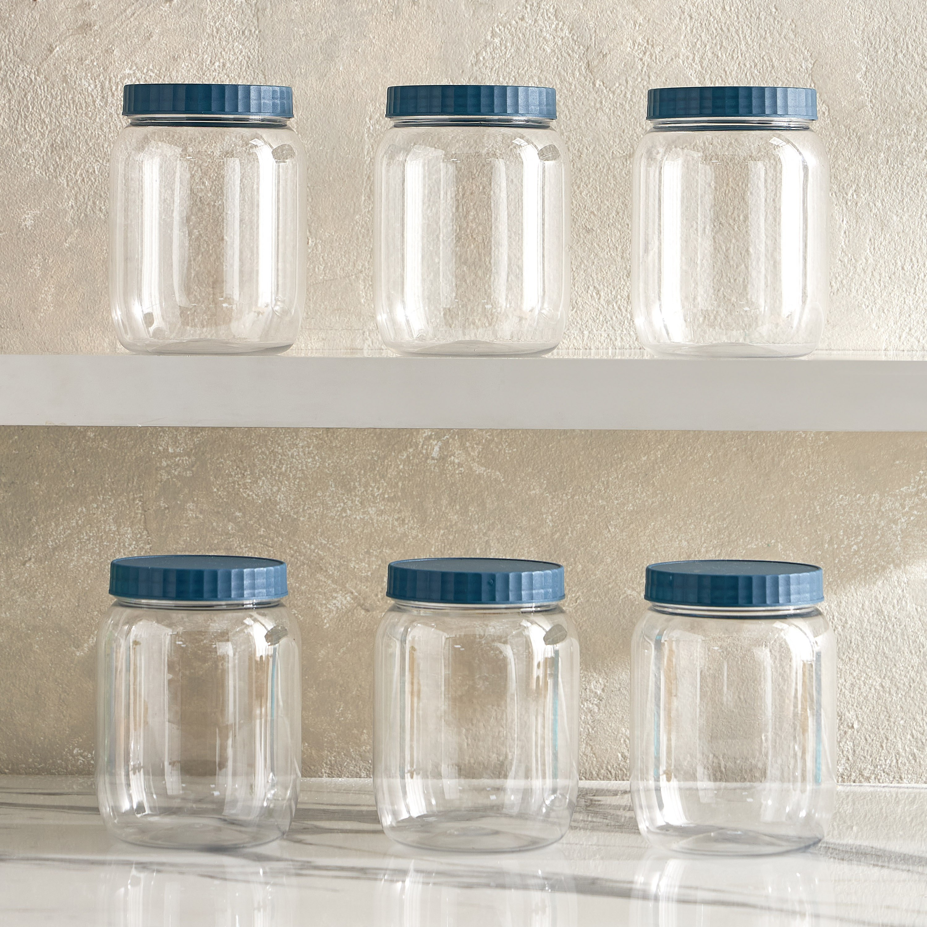 طقم حاويات 6 قطع من بولي إيثيلين تيريفثالات من سبكترا - 1 لتر-hbxhomeware-hbxkitchen-image-2
