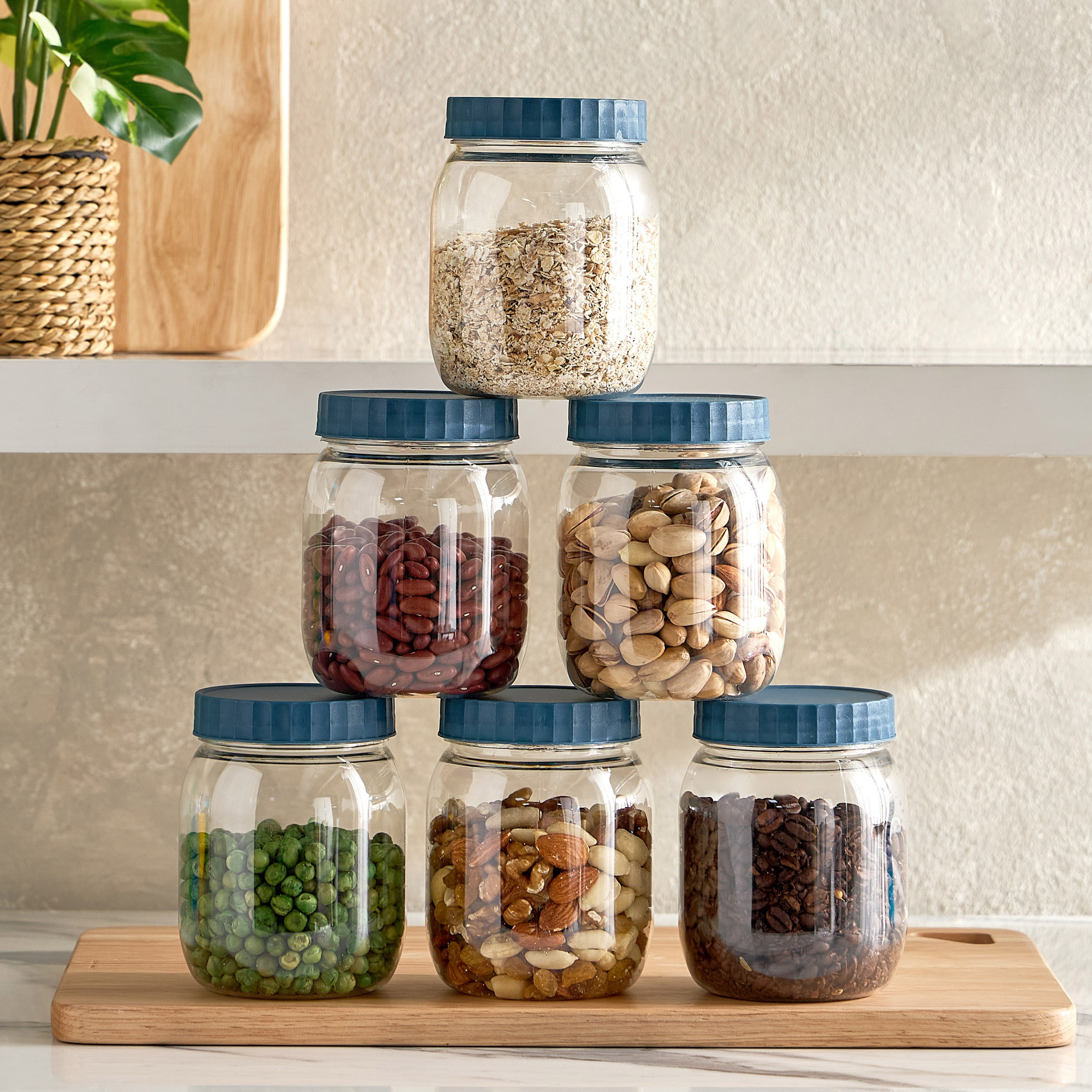 طقم حاويات 6 قطع من بولي إيثيلين تيريفثالات من سبكترا - 500 مل-hbxhomeware-hbxkitchen-image-1