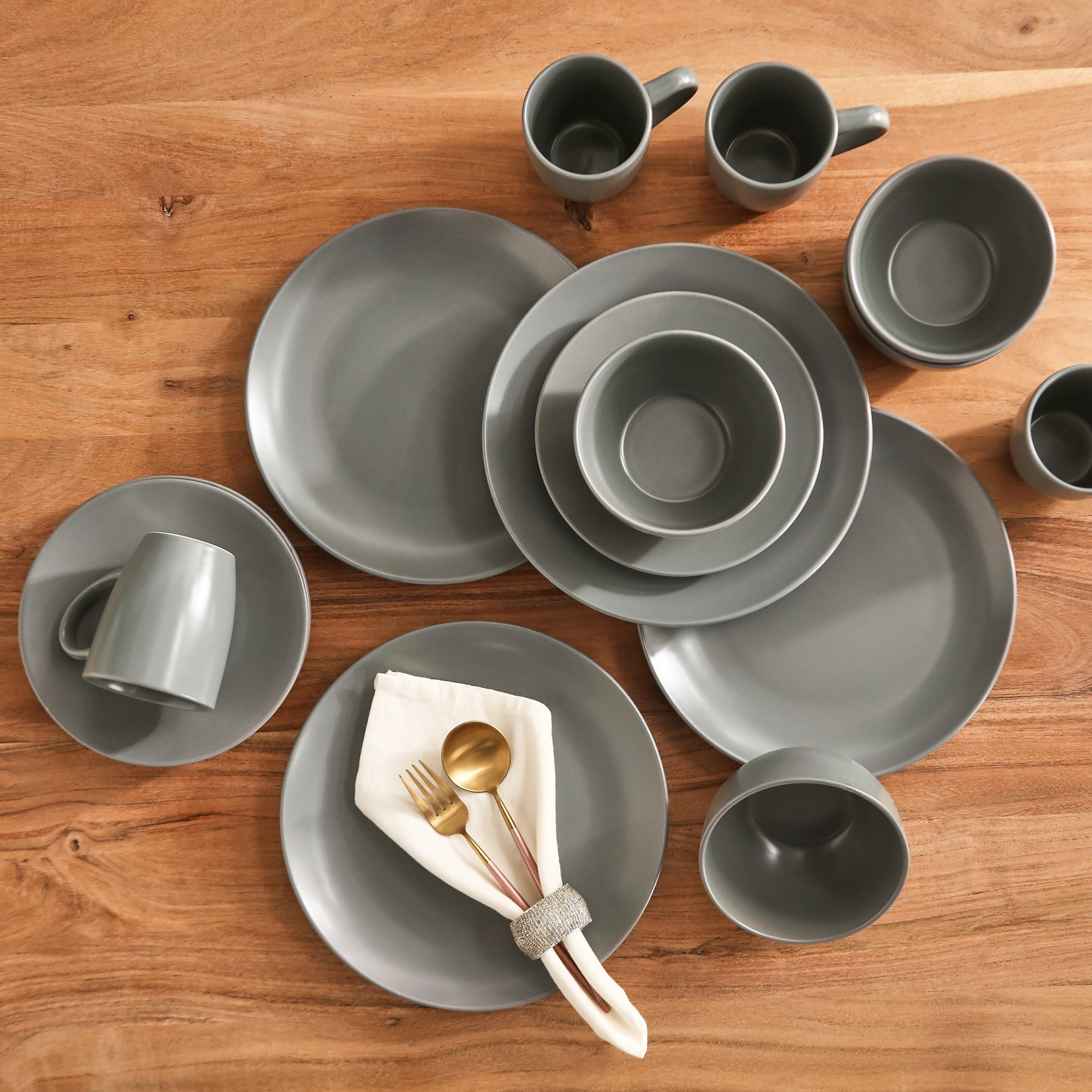 Shallow 16-Piece Dinner Set - Serves 4-hbxhomeware-hbxkitchen-image-1