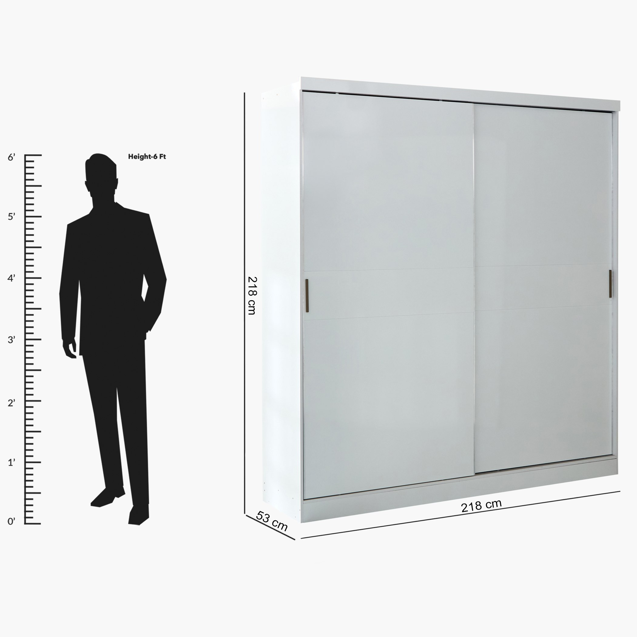 Movo Fortaleza Luis Sliding Door Wardrobe-hbxfurniture-wardrobes-image-10