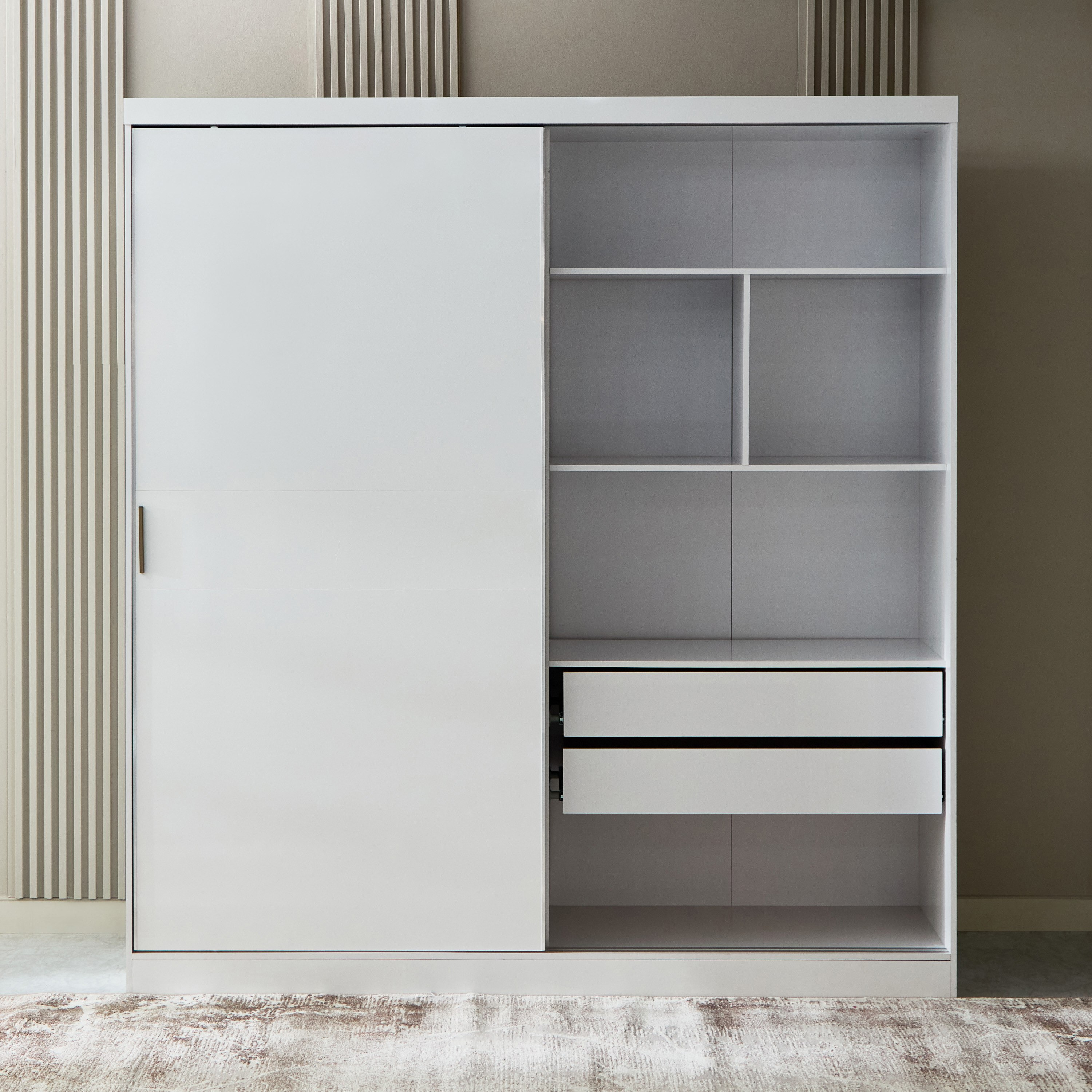 Movo Fortaleza Luis Sliding Door Wardrobe-hbxfurniture-wardrobes-image-4