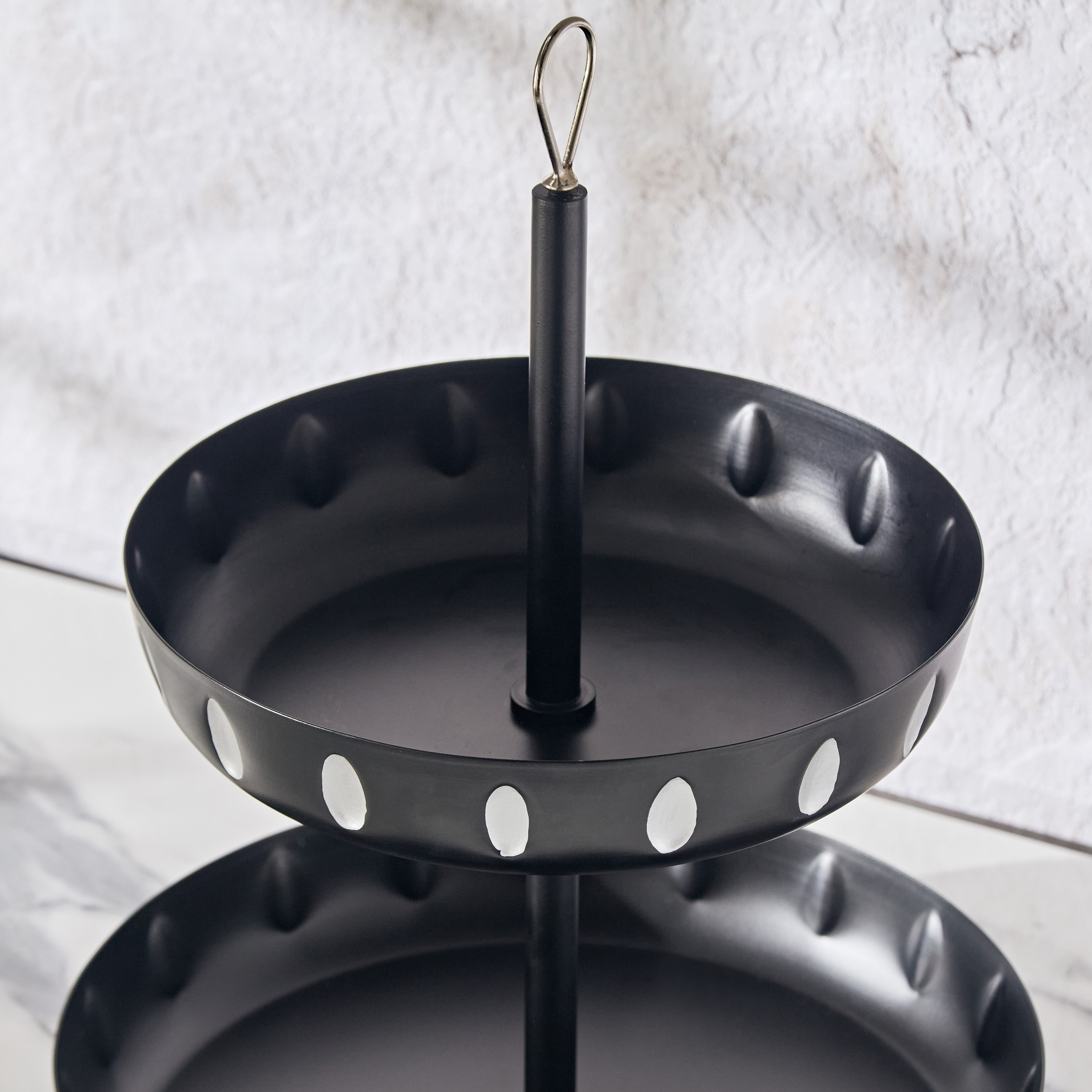حامل كيك بطابقين من أورنيت- 30 سم-hbxdecorandfurnishings-tabletop-serveware-image-3