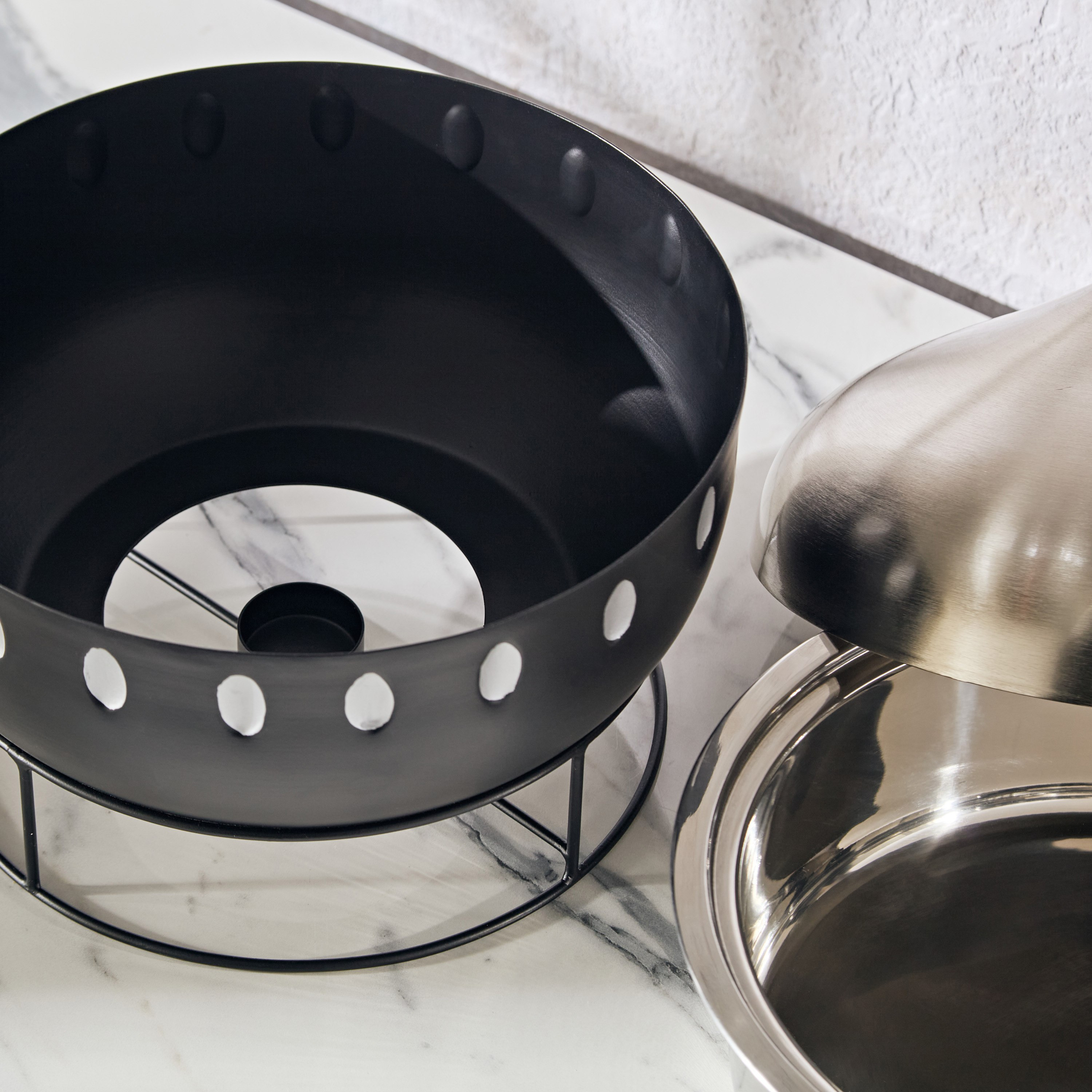 صحن تسخين مع حامل شموع صغيرة من أورنيت - 3 لتر-hbxdecorandfurnishings-tabletop-serveware-image-3