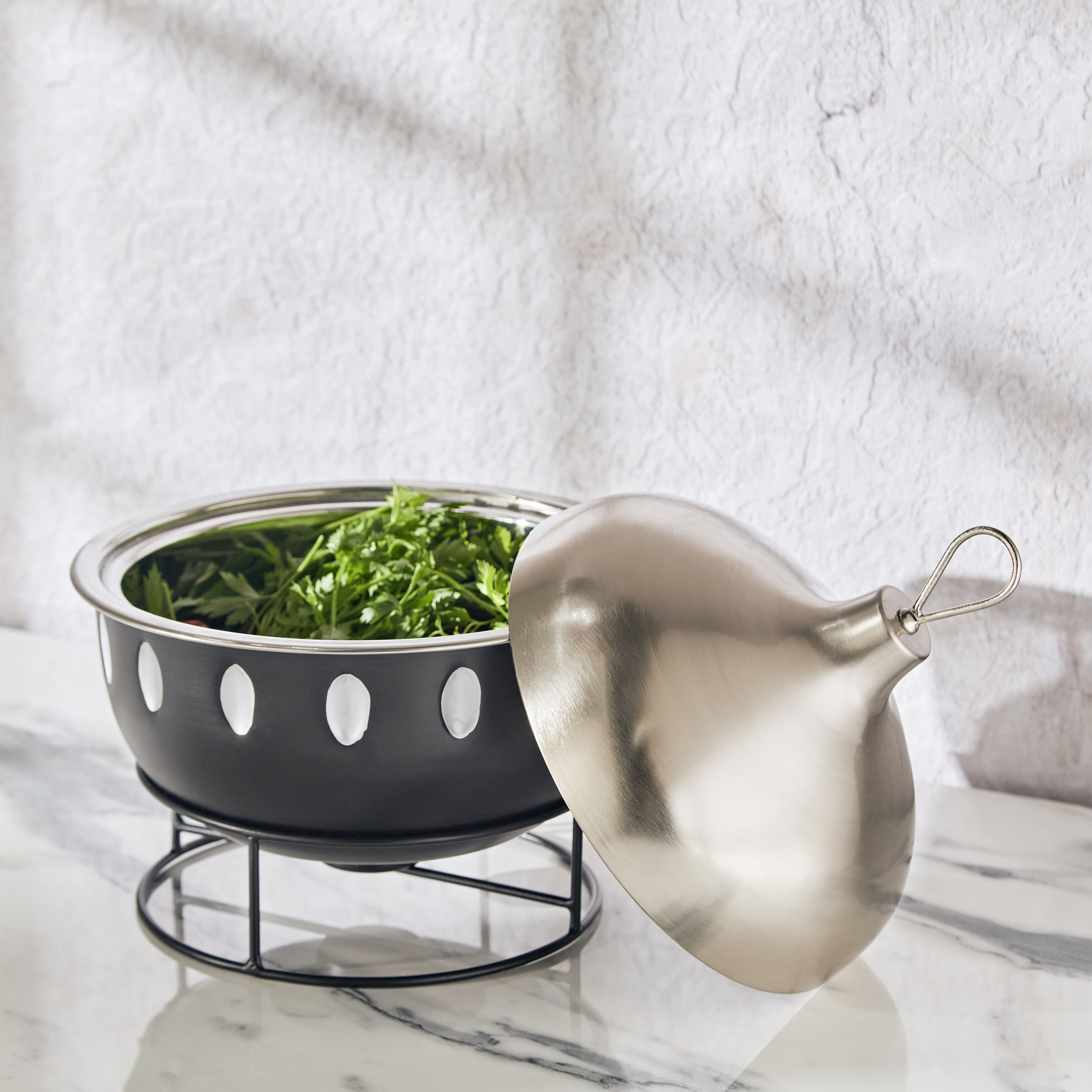 صحن تسخين مع حامل شموع صغيرة من أورنيت - 1.5 لتر-hbxdecorandfurnishings-tabletop-serveware-image-1