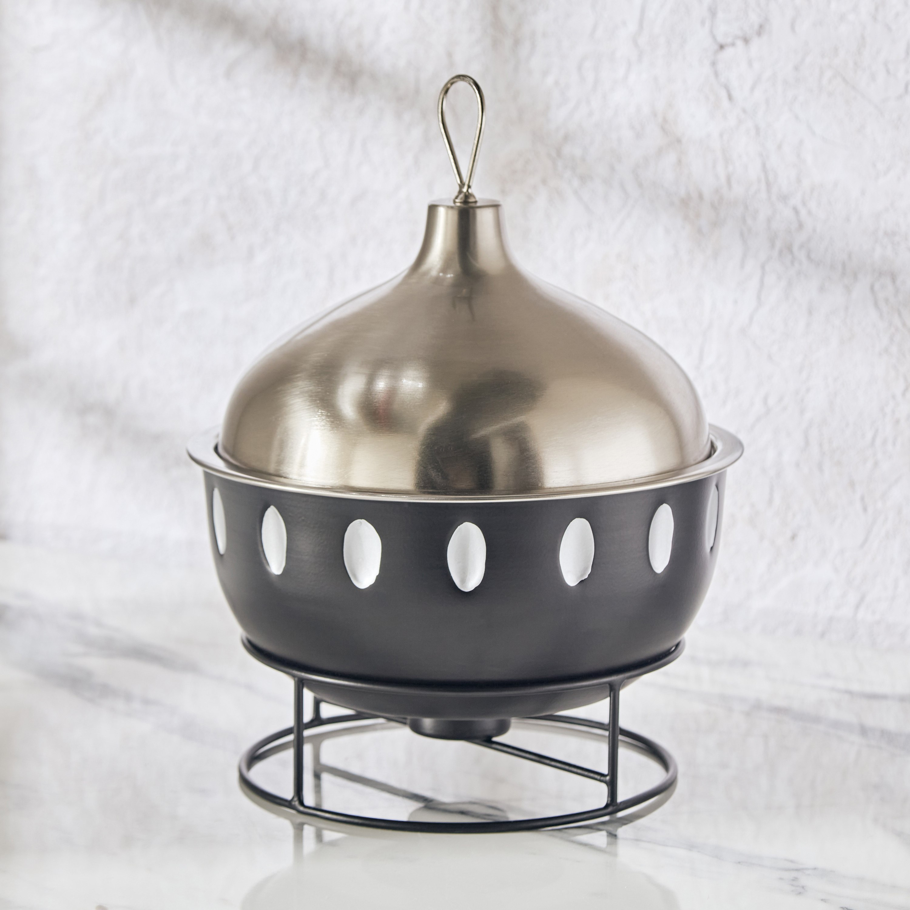 صحن تسخين مع حامل شموع صغيرة من أورنيت - 1.5 لتر-hbxdecorandfurnishings-tabletop-serveware-image-2