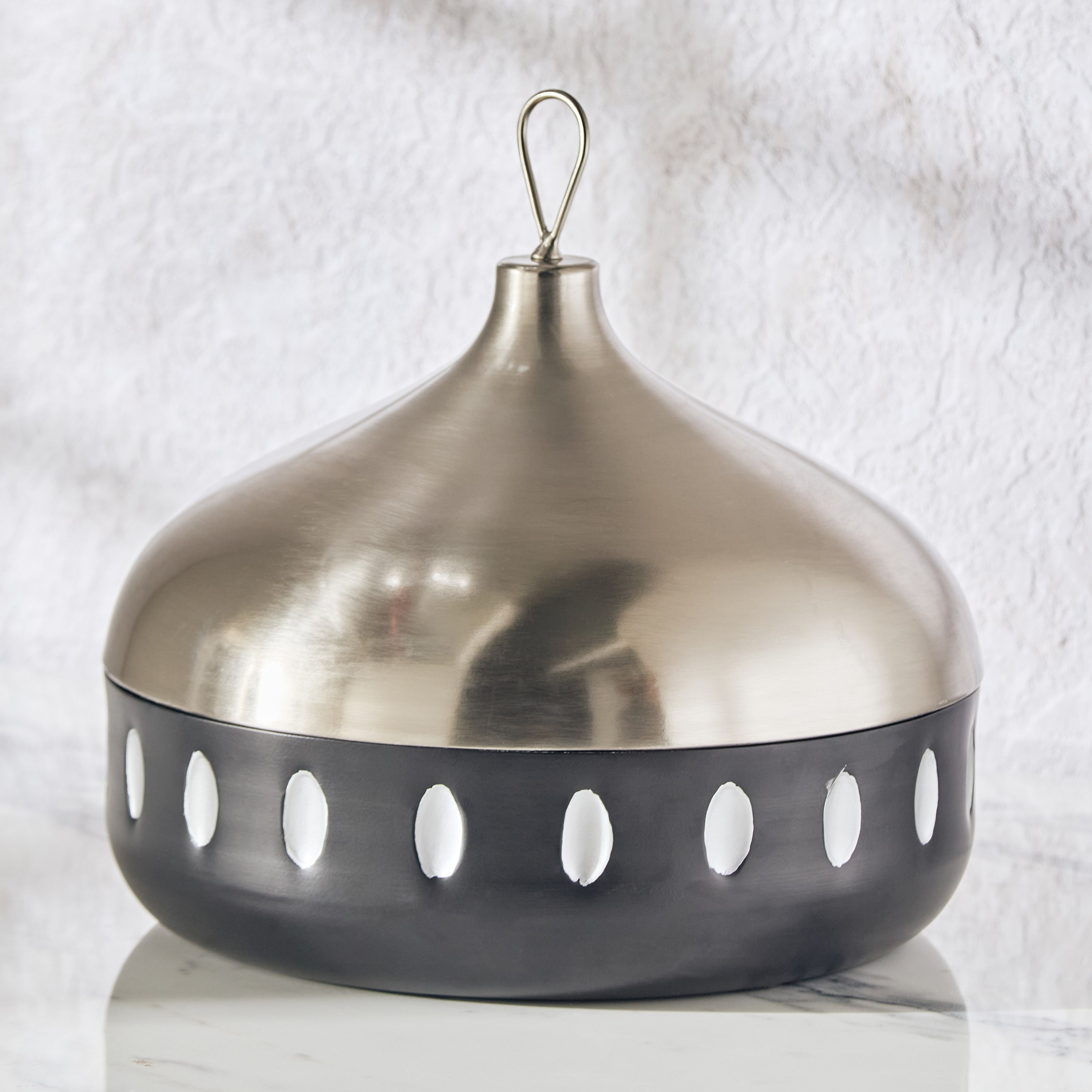 وعاء مسطح بغطاء من أورنيت - 31 سم-hbxdecorandfurnishings-tabletop-serveware-image-2