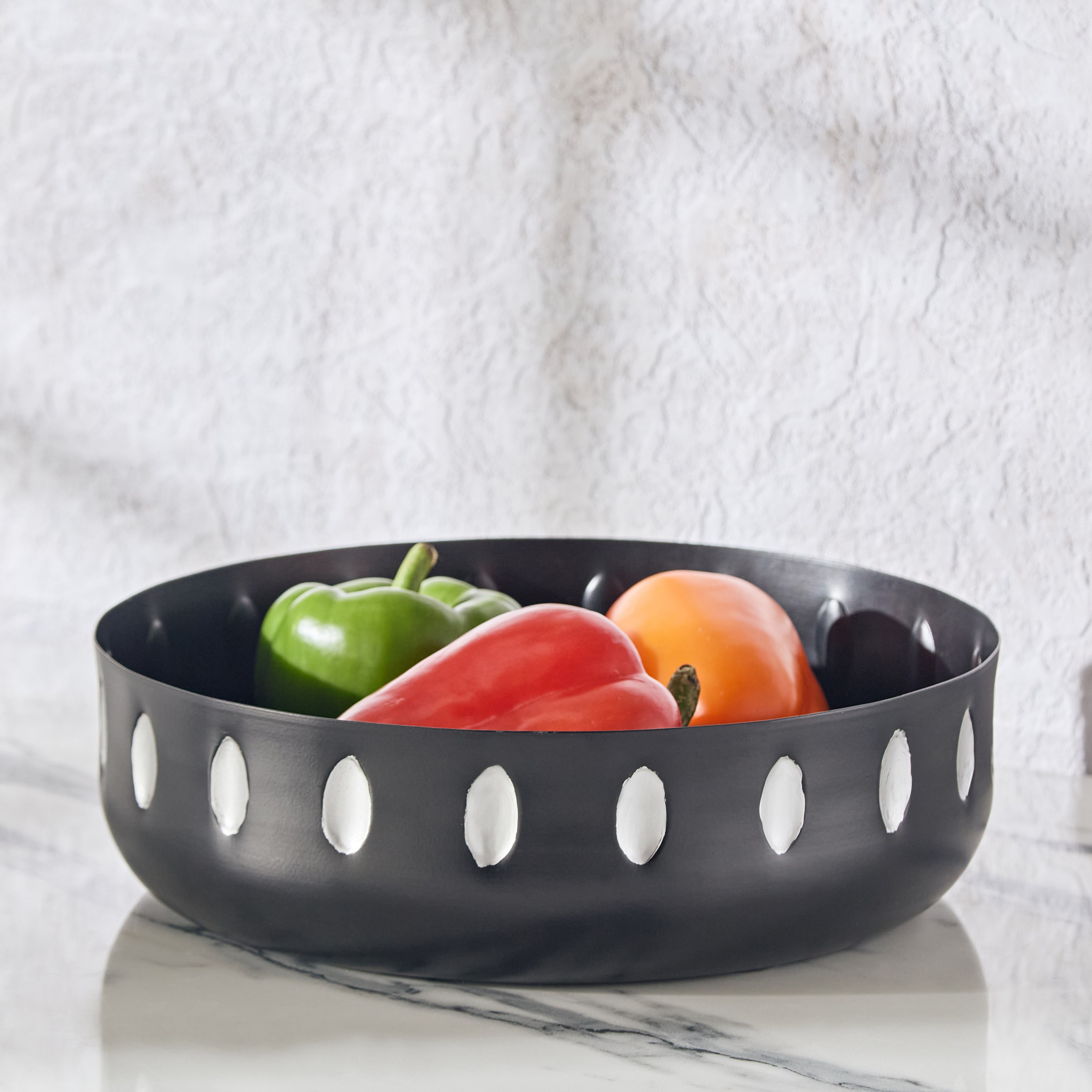 Ornate Flat Bowl - 30 cm-hbxdecorandfurnishings-tabletop-serveware-image-1