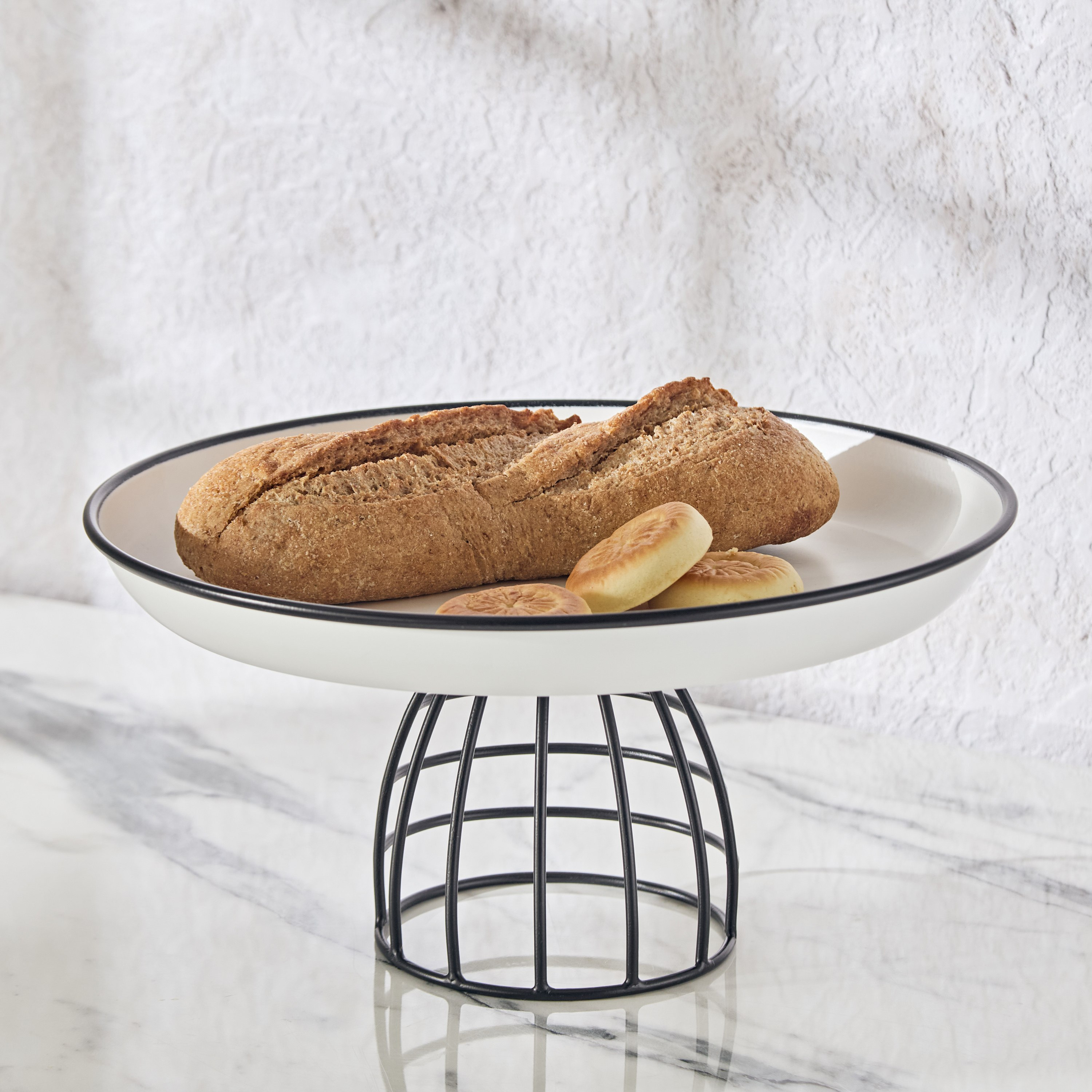 وعاء تقديم بقاعدة من أورنيت- 30 سم-hbxdecorandfurnishings-tabletop-serveware-image-1