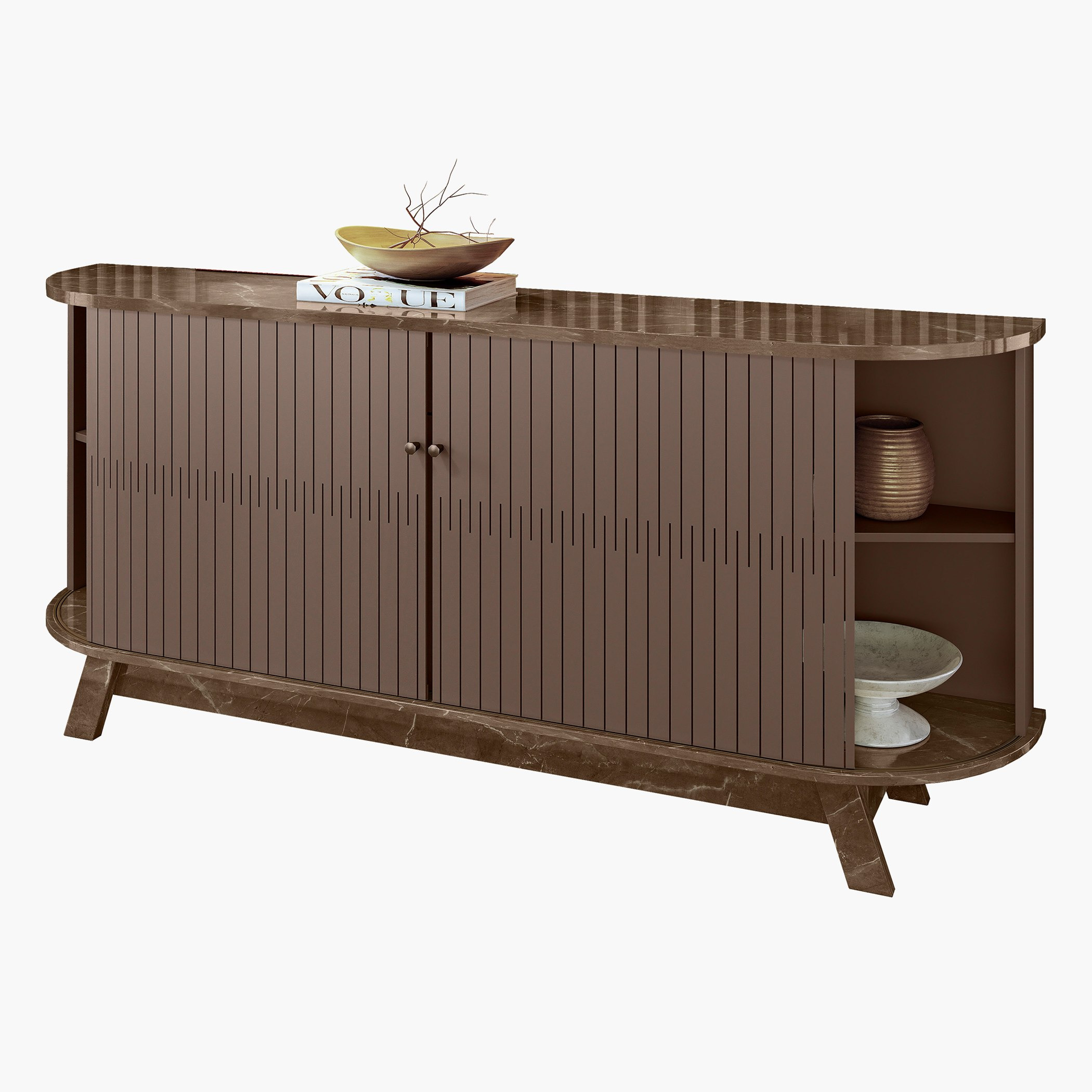 خزانة جانبية بـ 4 أبواب ودرجين من فالنسيا-hbxfurniture-diningroom-buffetsandsideboards-image-7