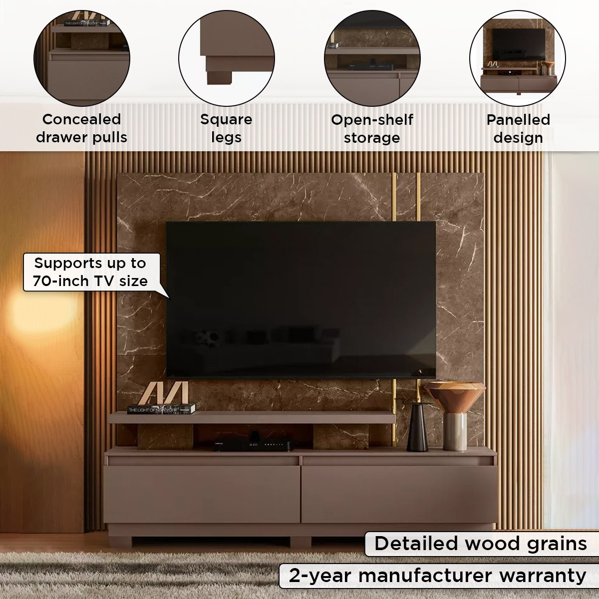 وحدة حائط تلفزيون حتى 75 بوصة من ستيف-hbxlivingroom-mediaunitsandstorage-wallunits-image-4