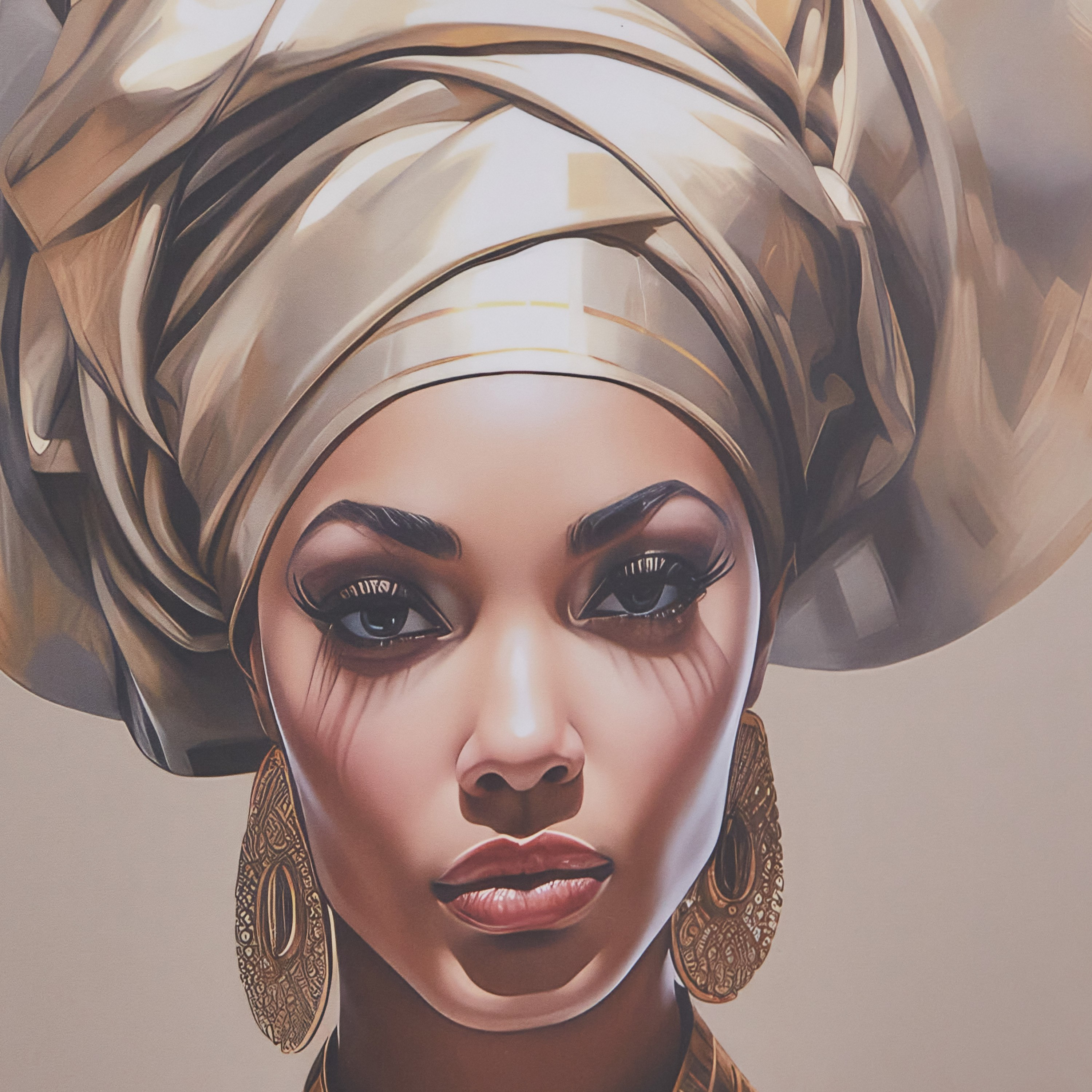 لوحة مؤطرة عالية اللمعان لسيدة من إقرأ - 50x70 سم-hbxhomeware-hbxdecorandfurnishings-image-3